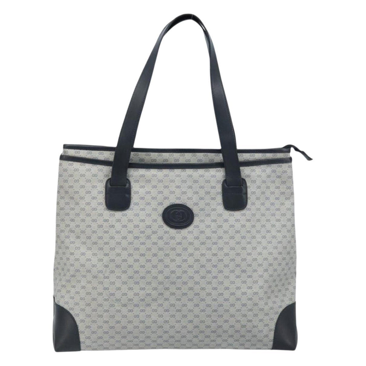 Leather tote