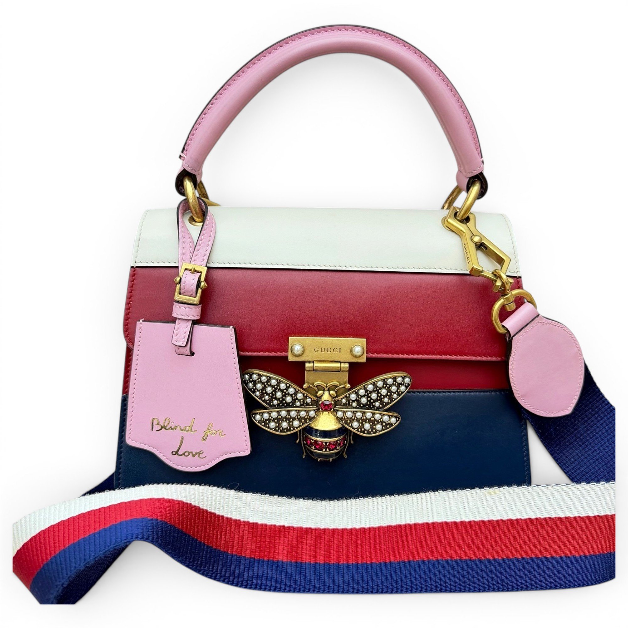 Queen Margaret leather handbag