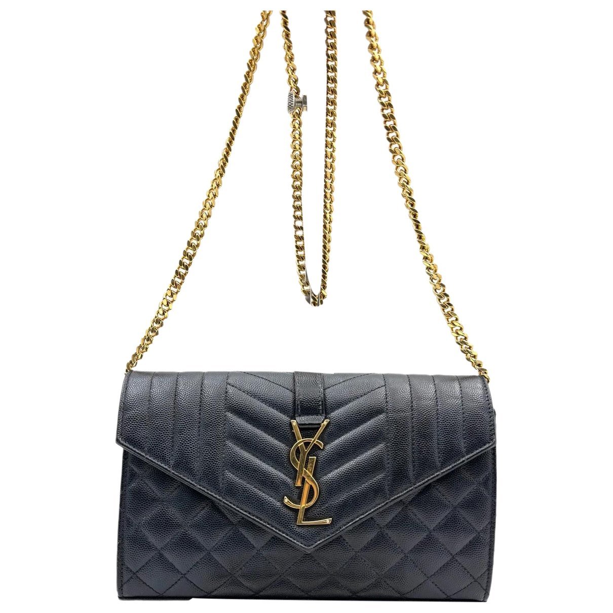 Envelope leather crossbody bag