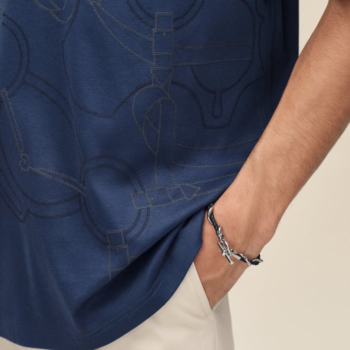 Indigo "Eperon d'Or" T-shirt