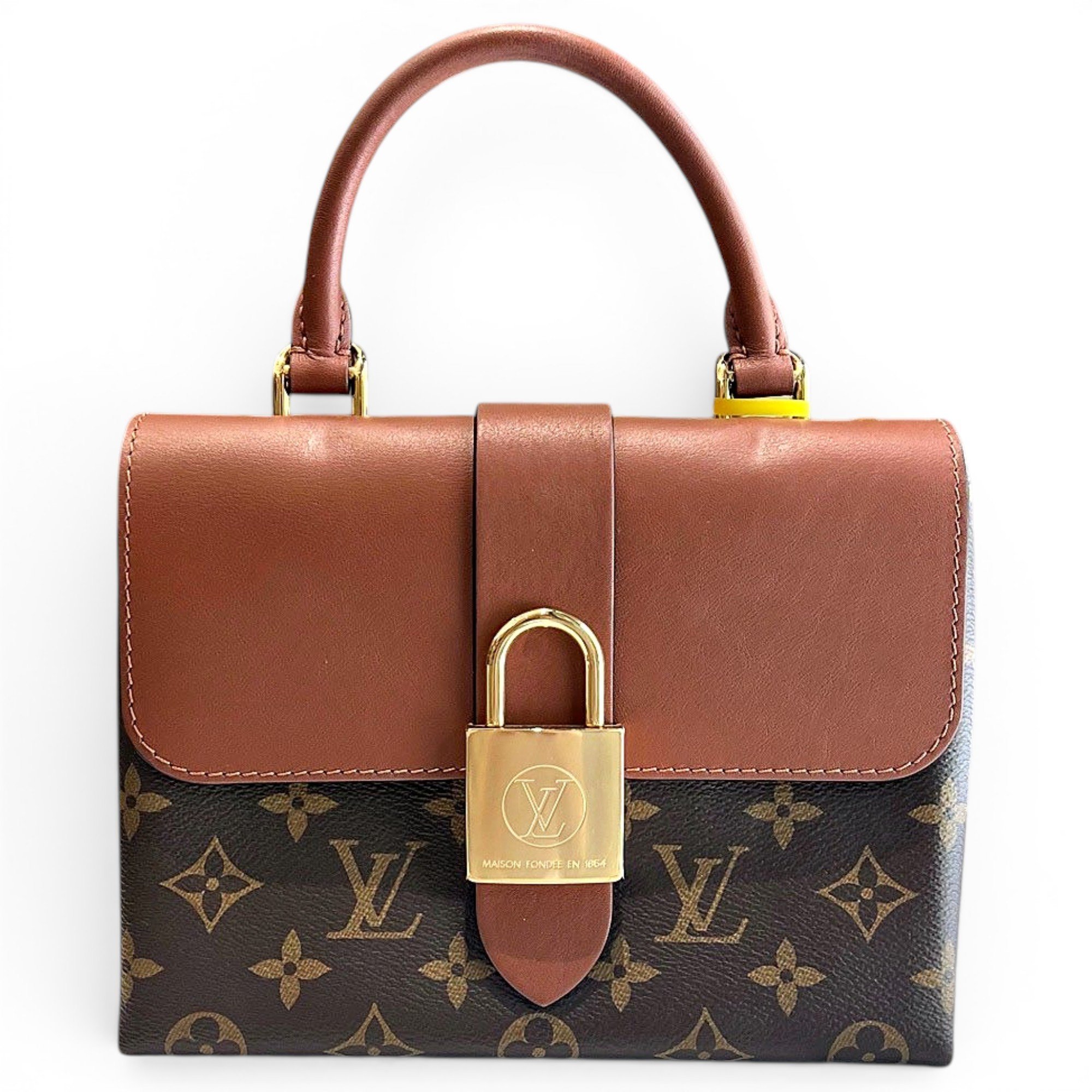 Locky BB leather handbag