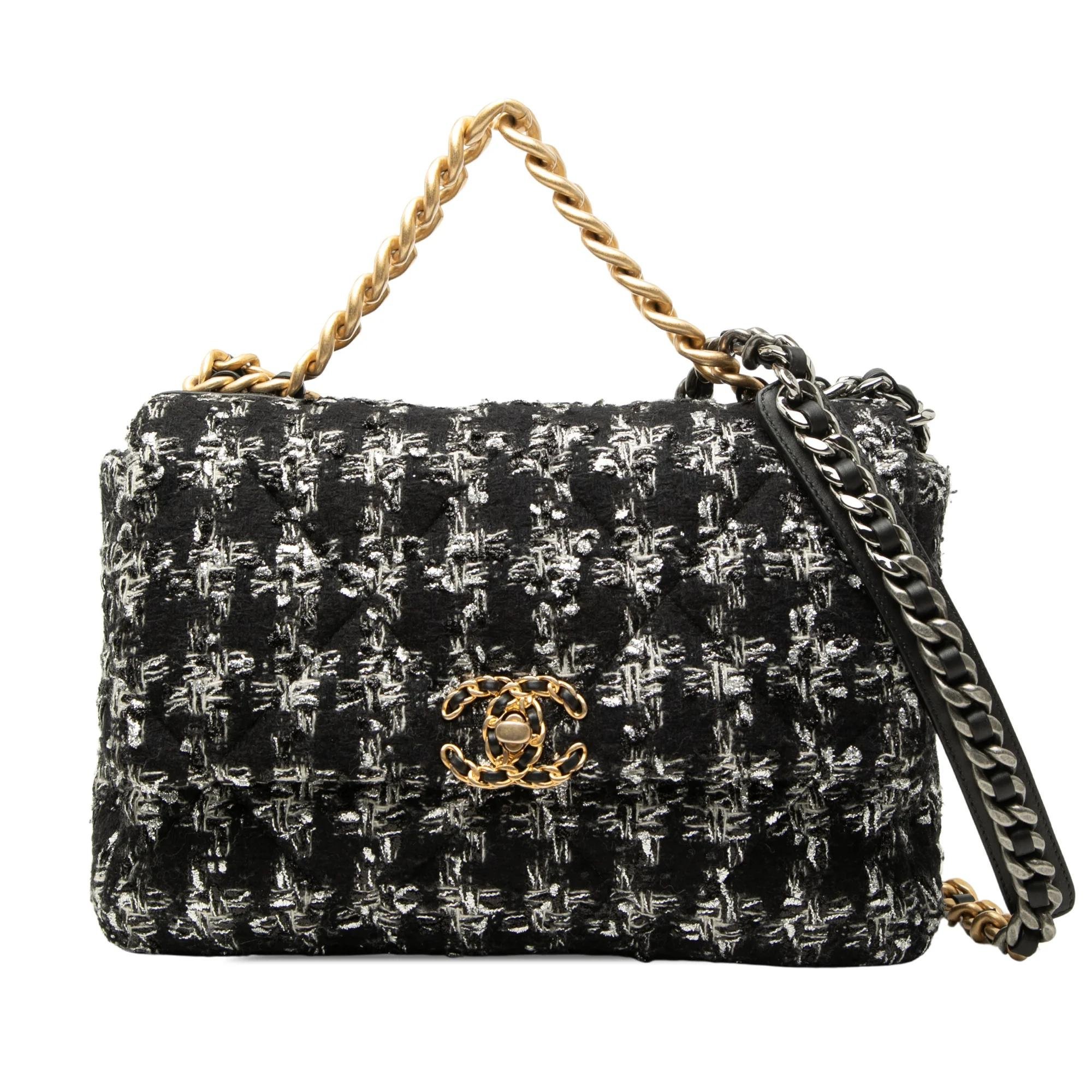 Timeless/Classique tweed satchel