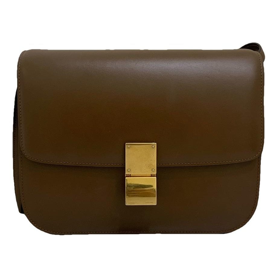 Classic leather handbag
