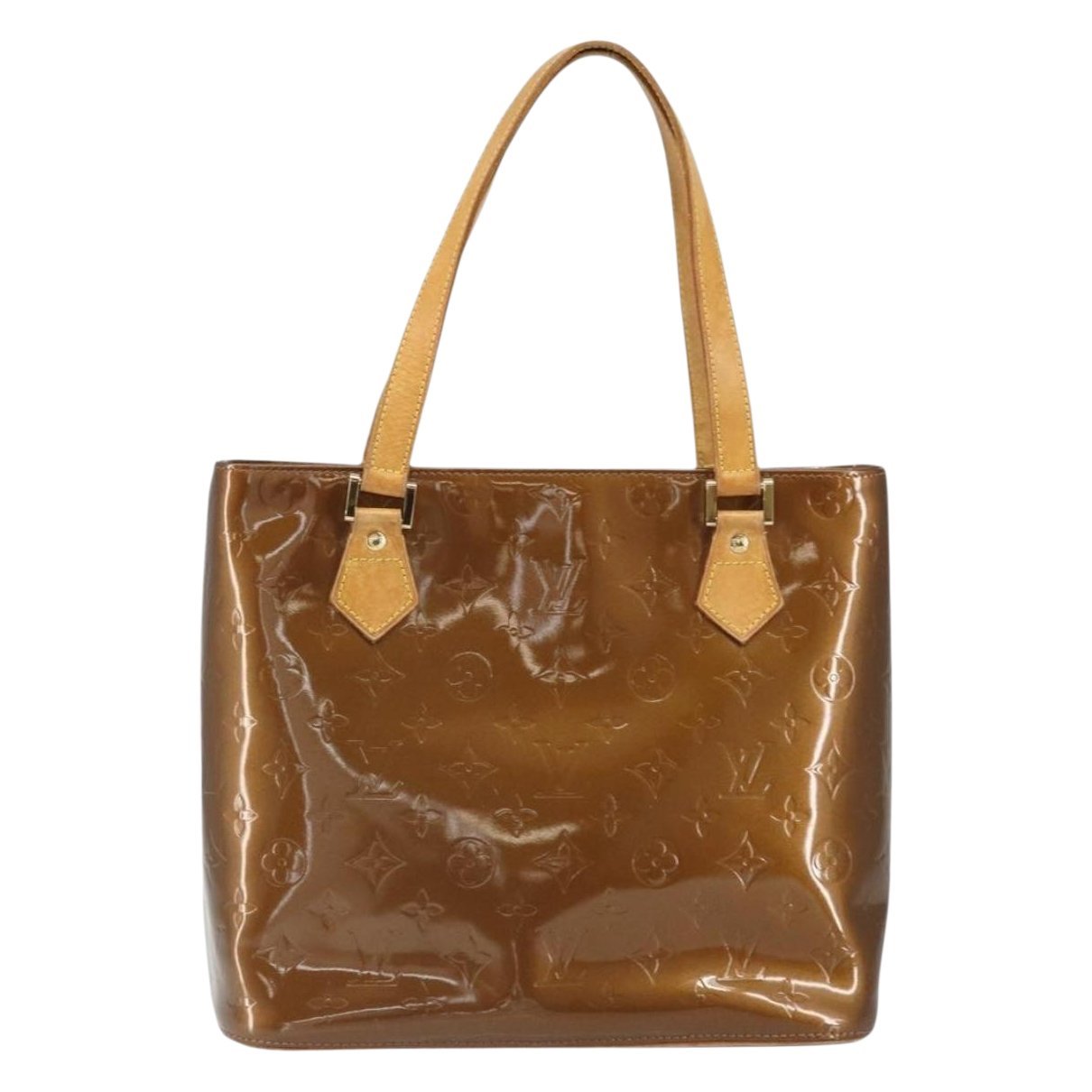 Houston patent leather handbag