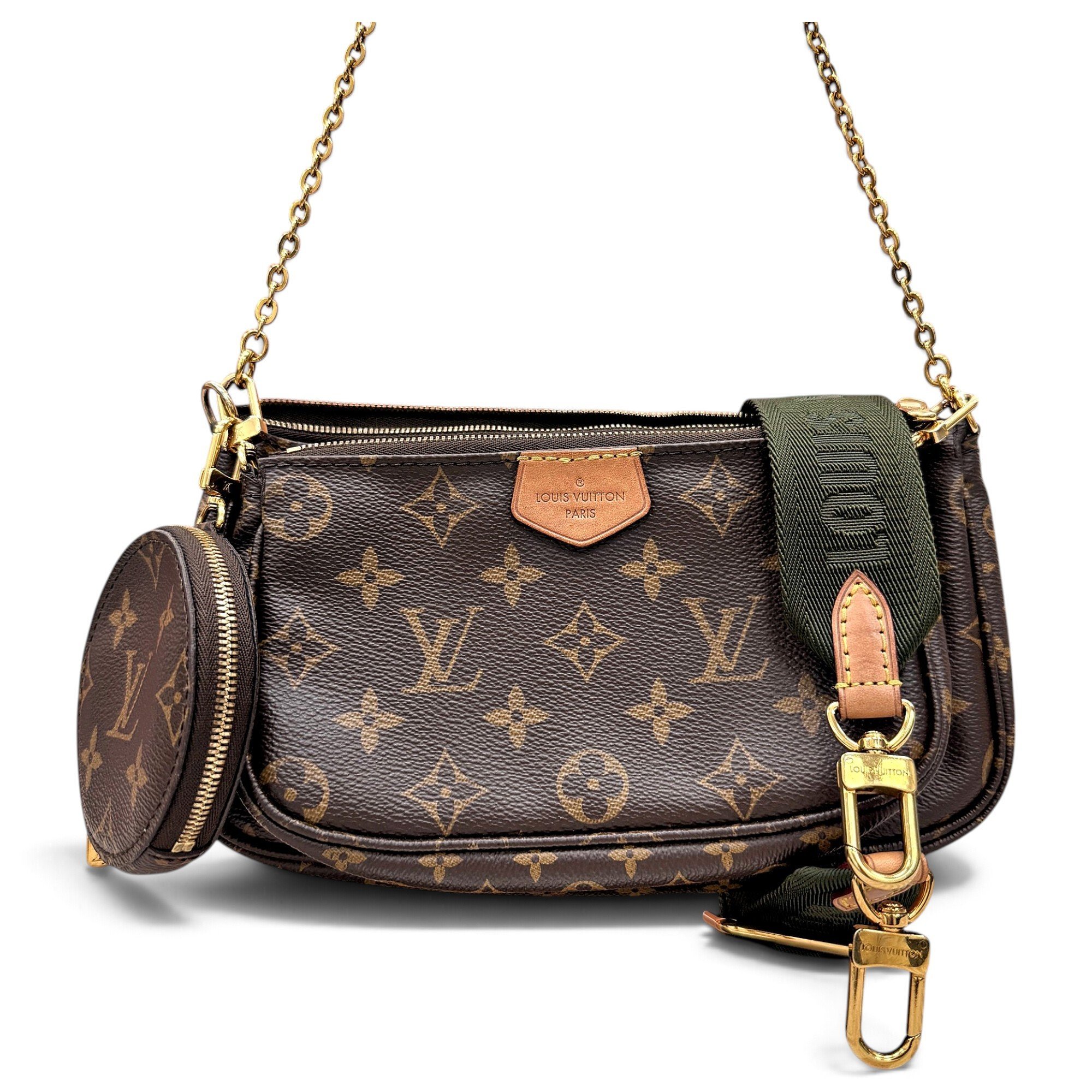Multi Pochette Accessoires leather handbag