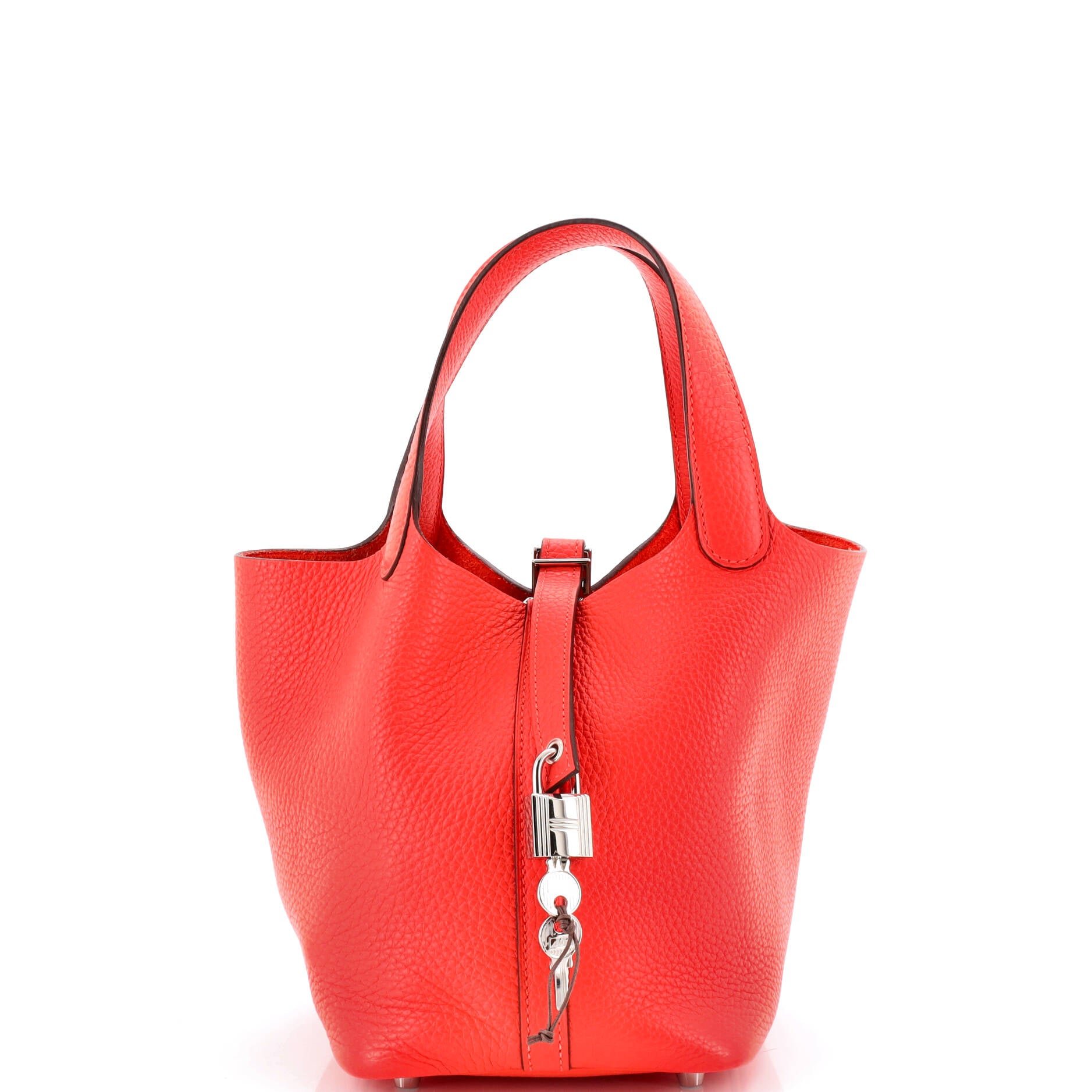 Hermes Picotin Lock Bag Clemence PM