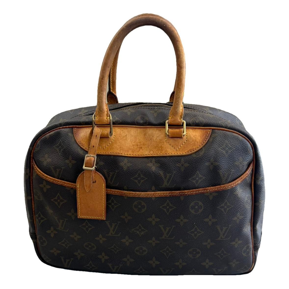 Deauville leather handbag