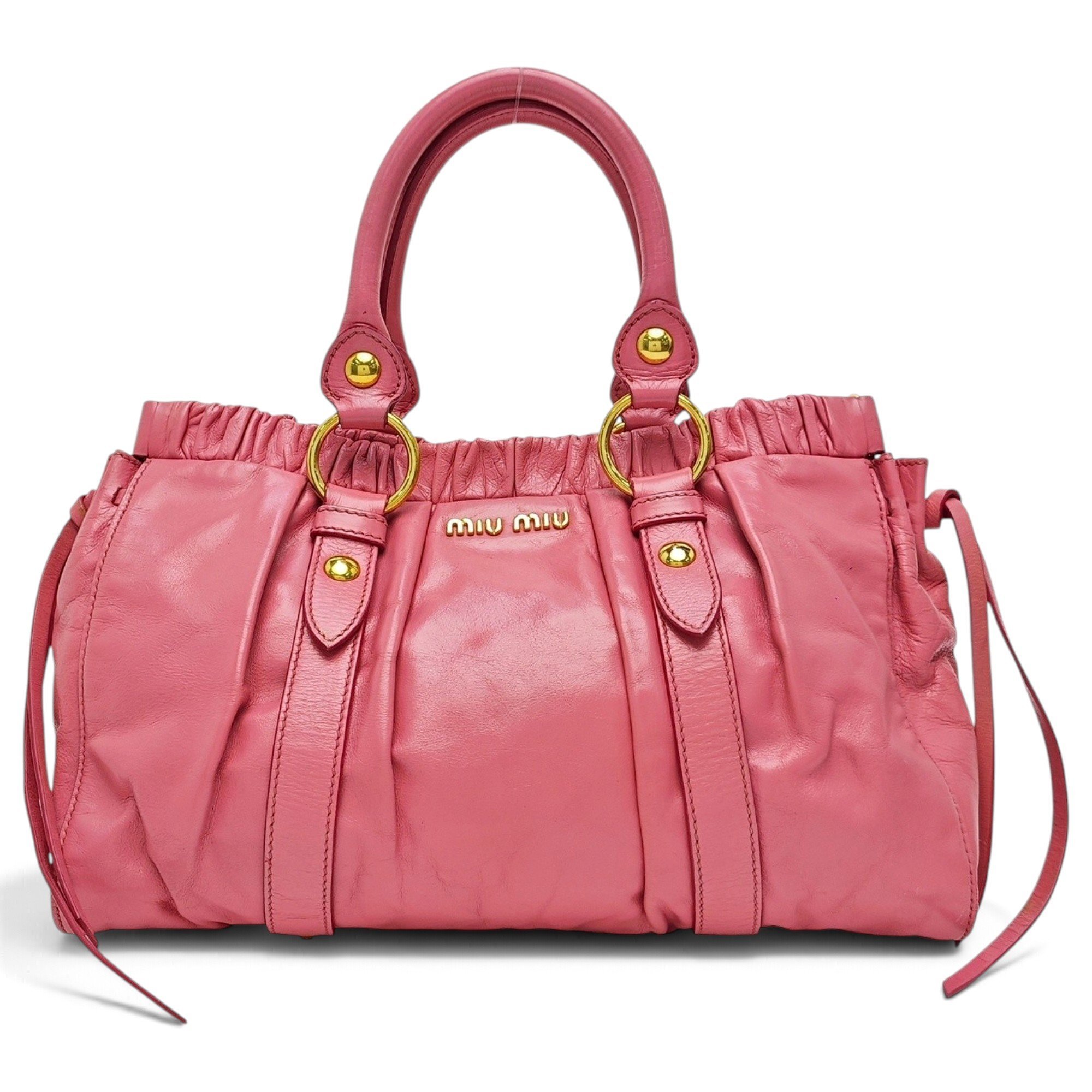 Leather handbag