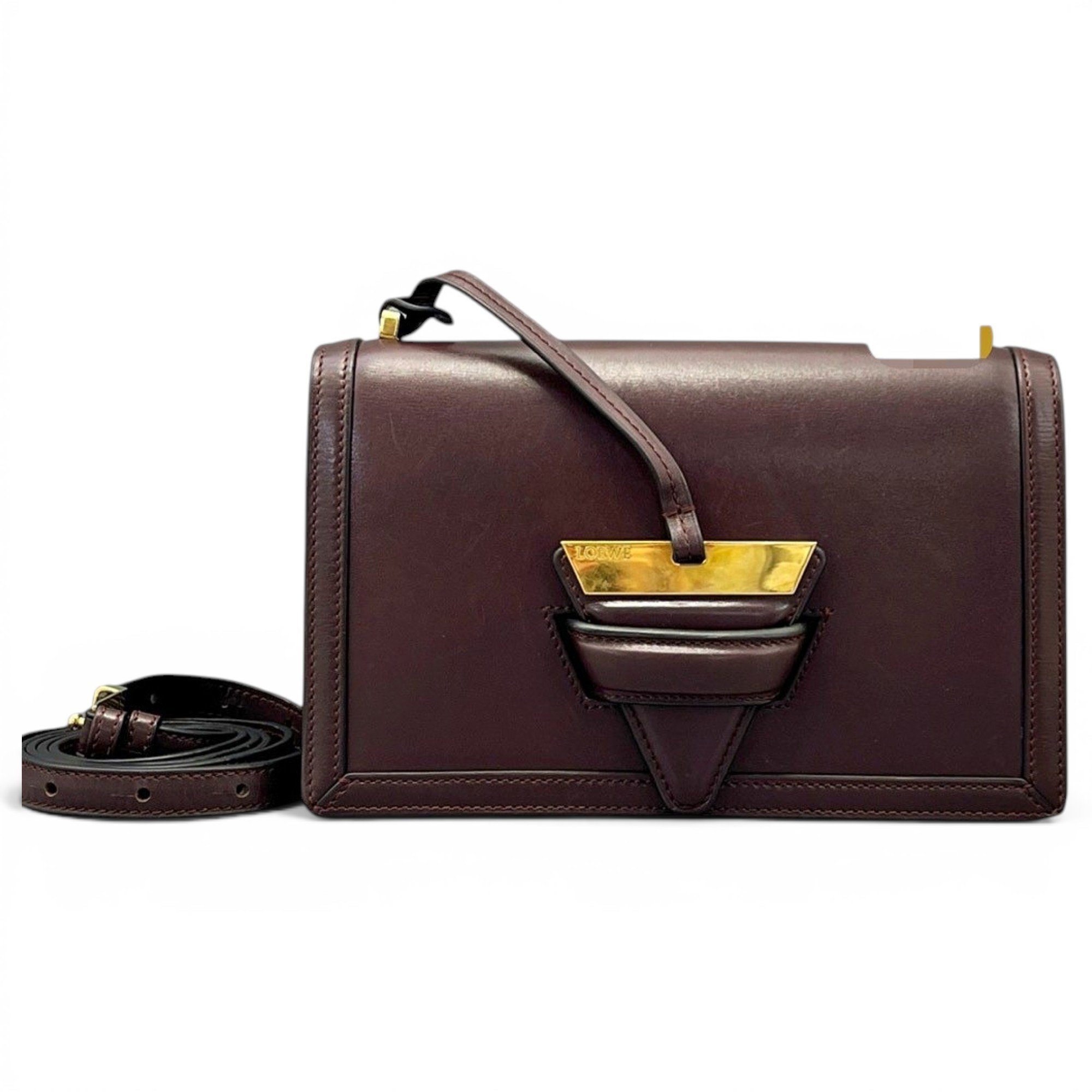 Barcelona leather handbag