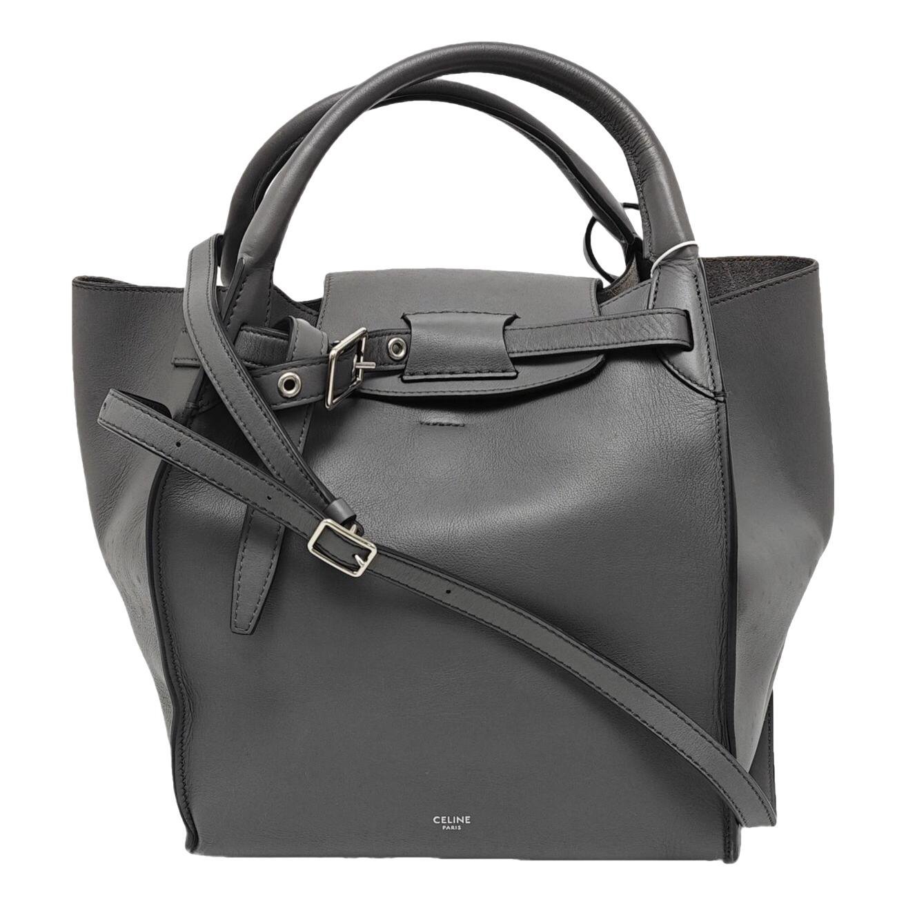 Big Bag leather handbag