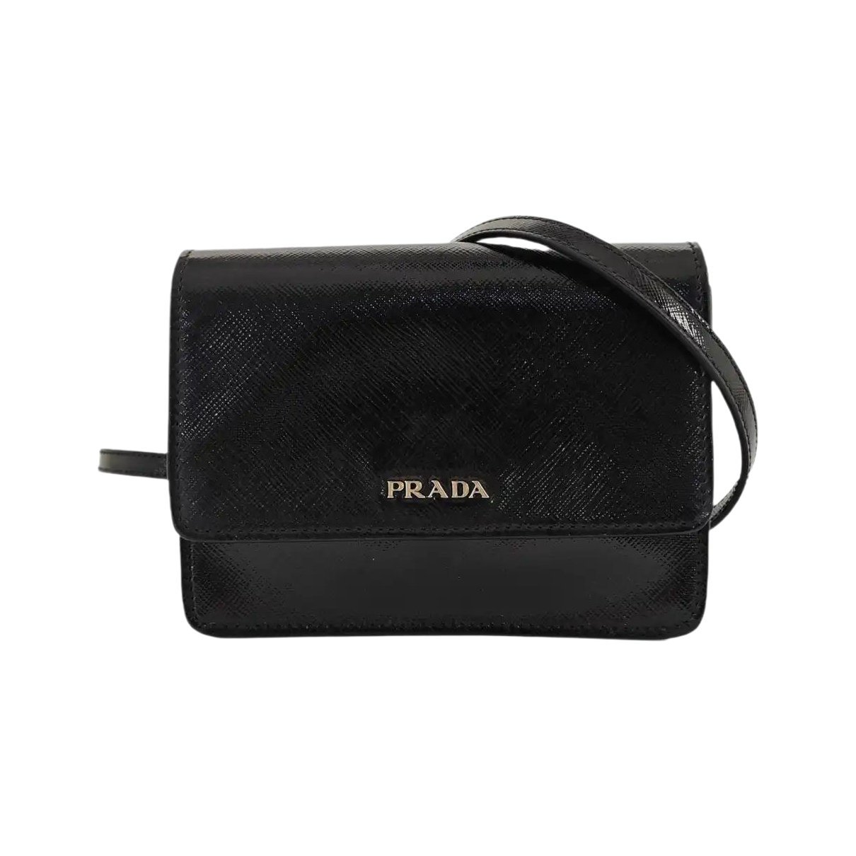 Patent leather crossbody bag
