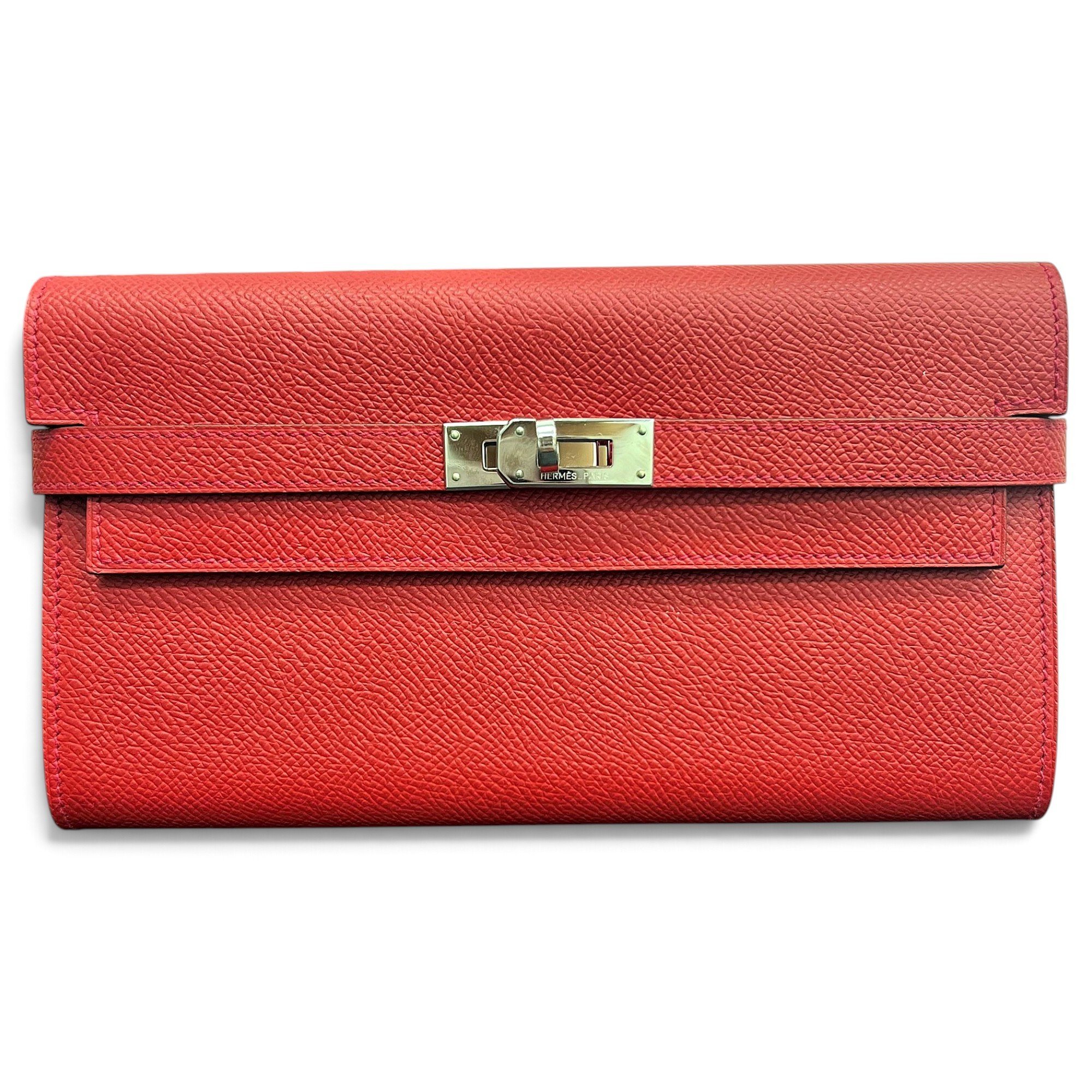 Kelly to go leather clutch bag