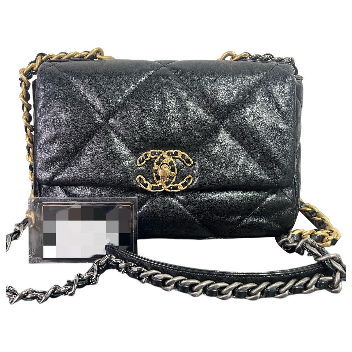 Chanel 19 leather handbag