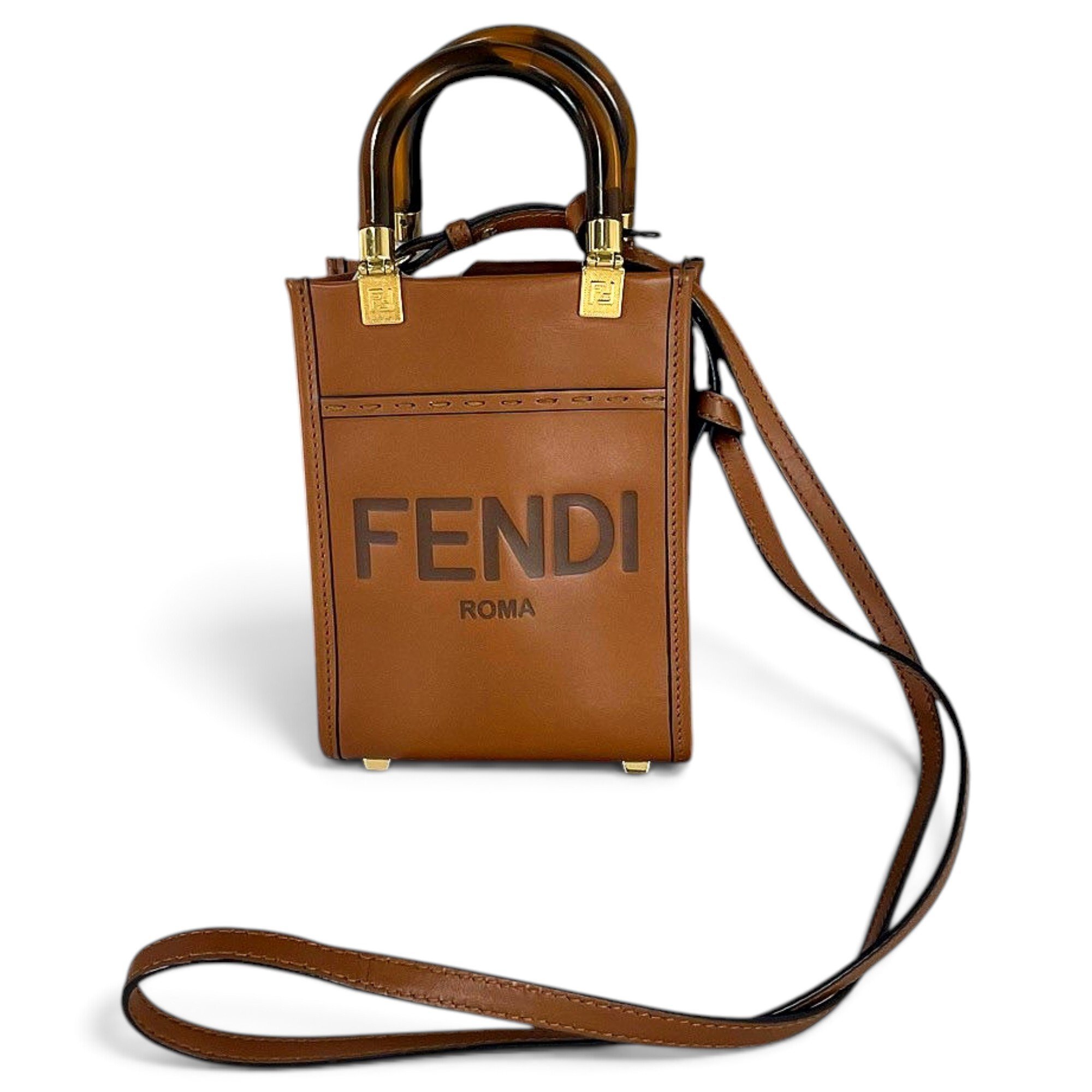 Sunshine leather tote