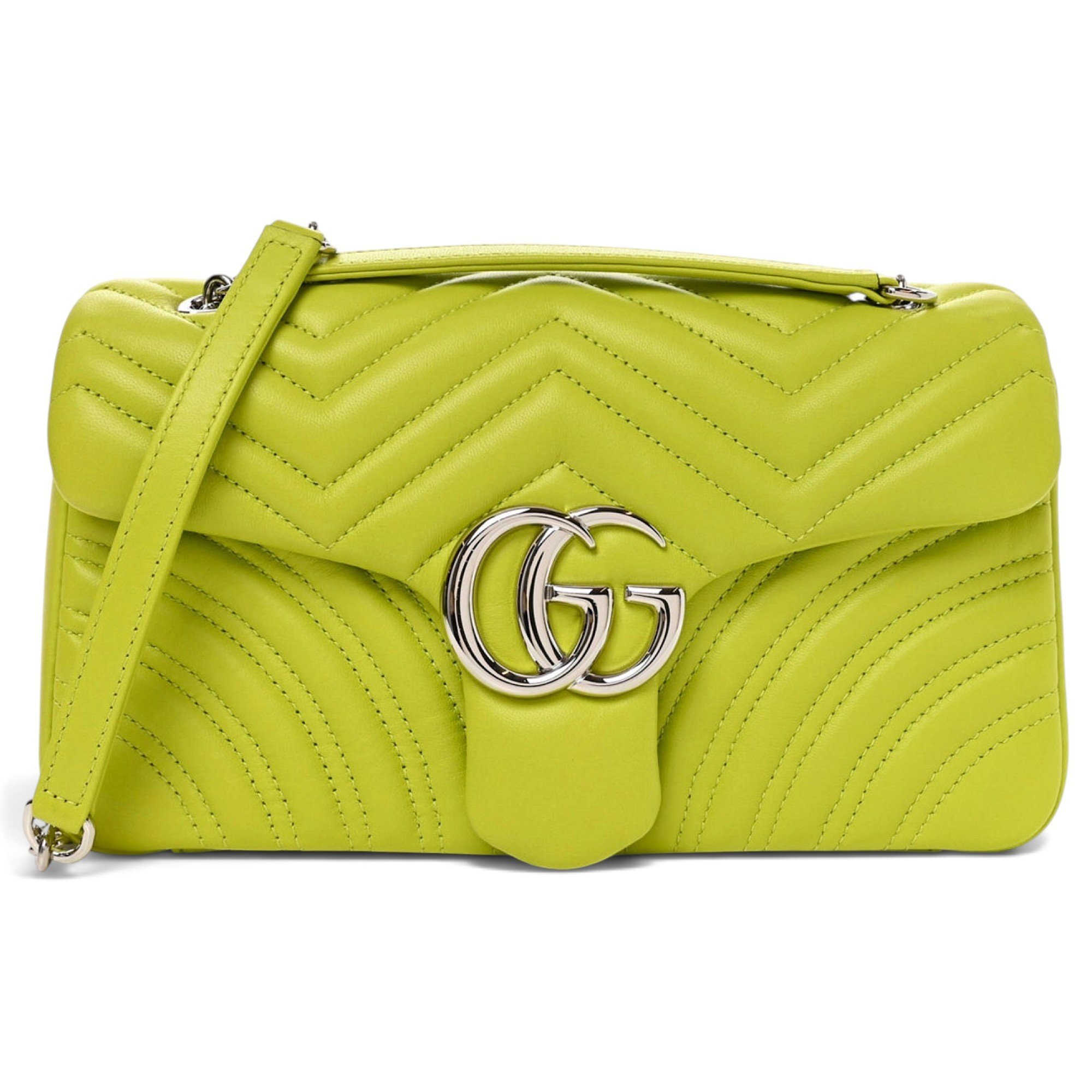 GG Marmont Flap leather handbag