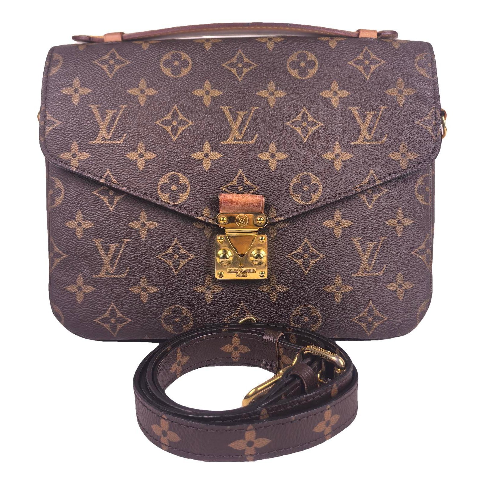 Metis leather handbag