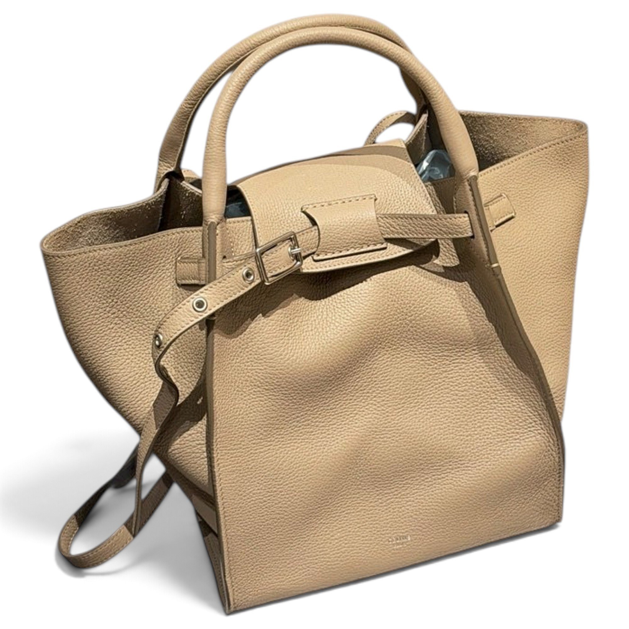 Big Bag leather handbag