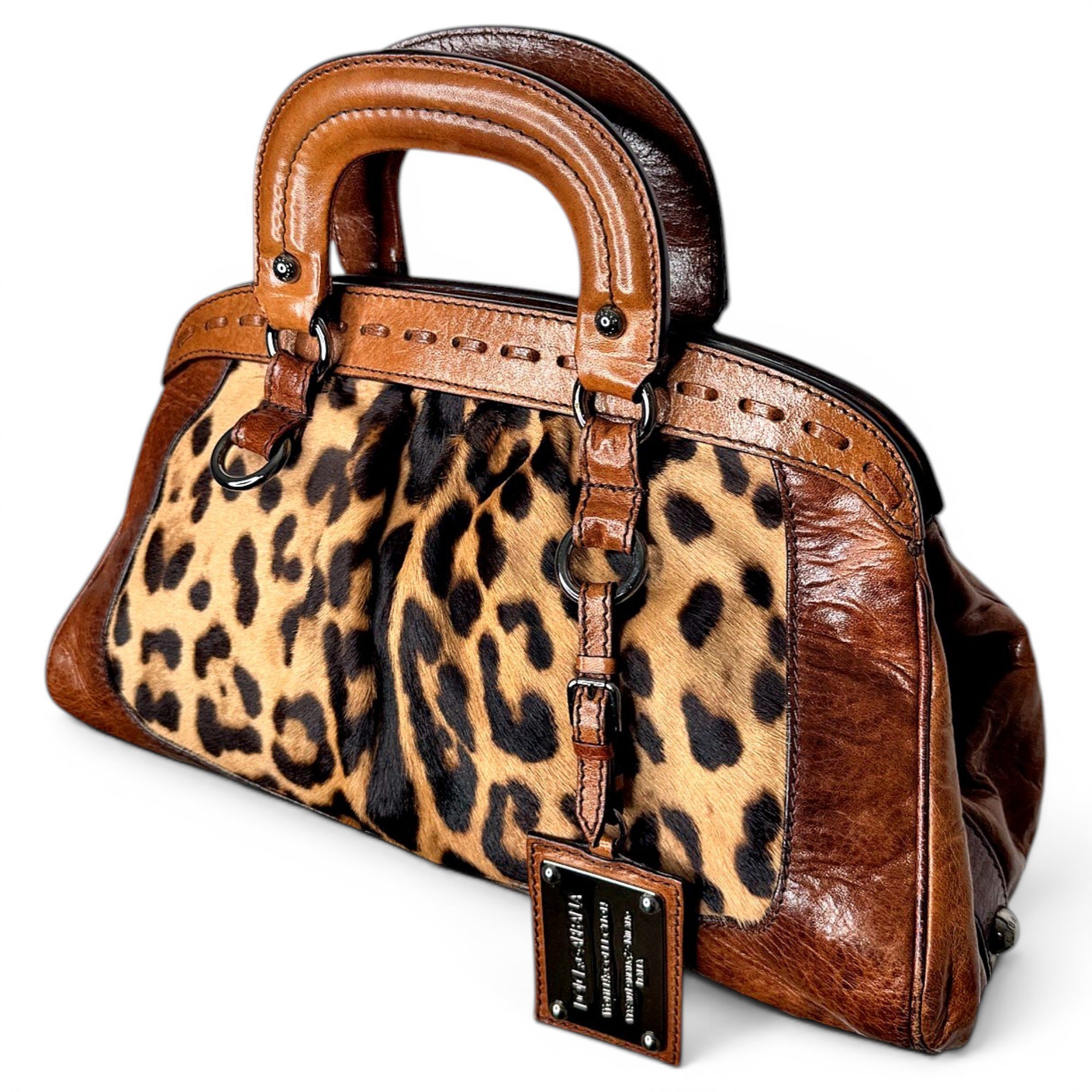 Pony-style calfskin handbag