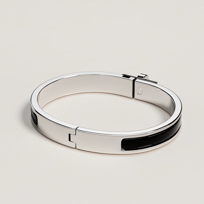 Noir Mini Clic Kelly Bracelet
