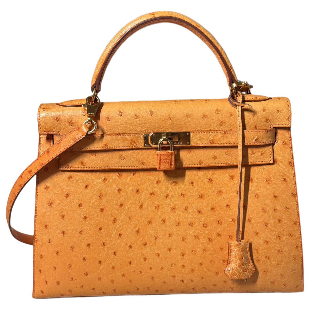 Kelly 32 leather handbag