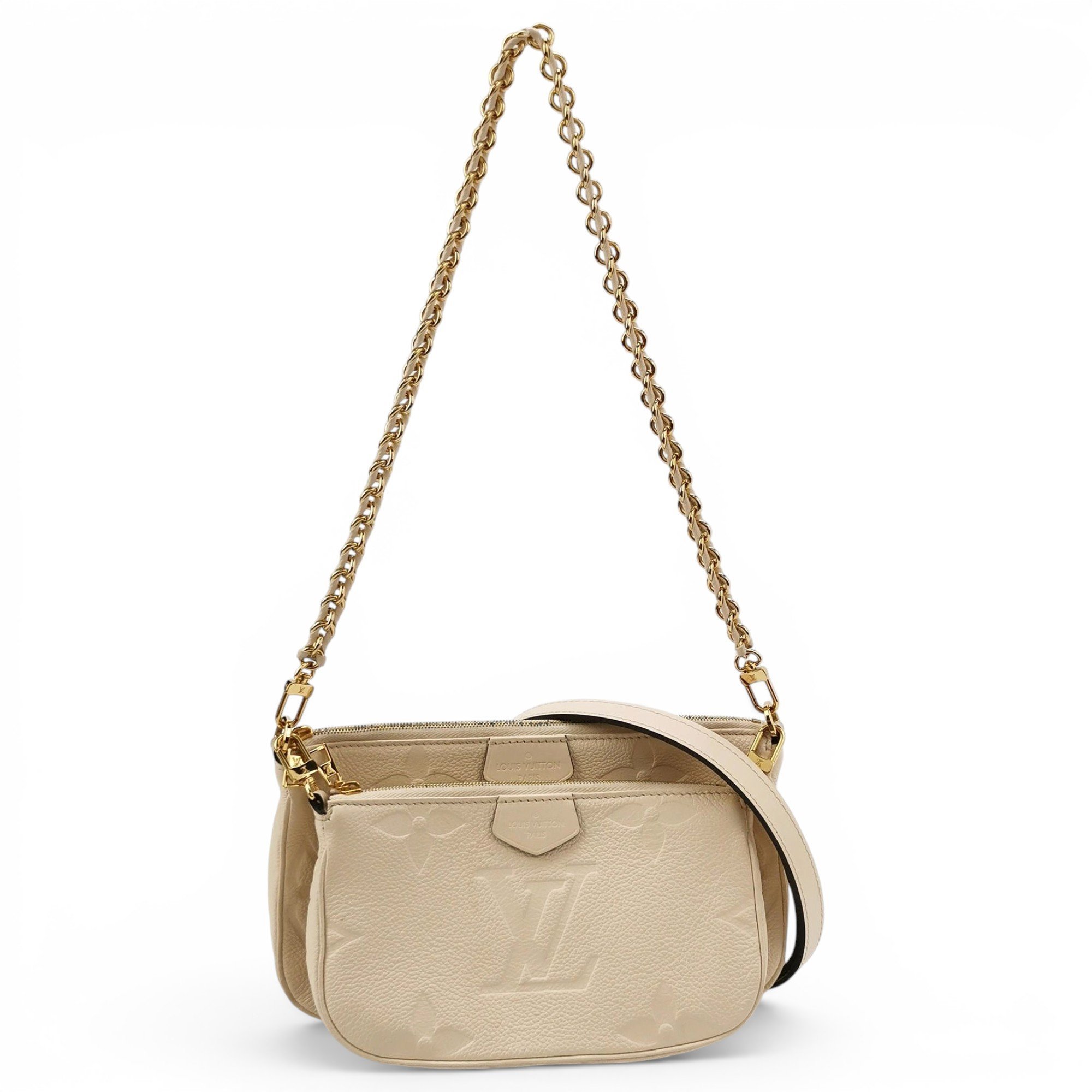 Multi Pochette Accessoires leather handbag