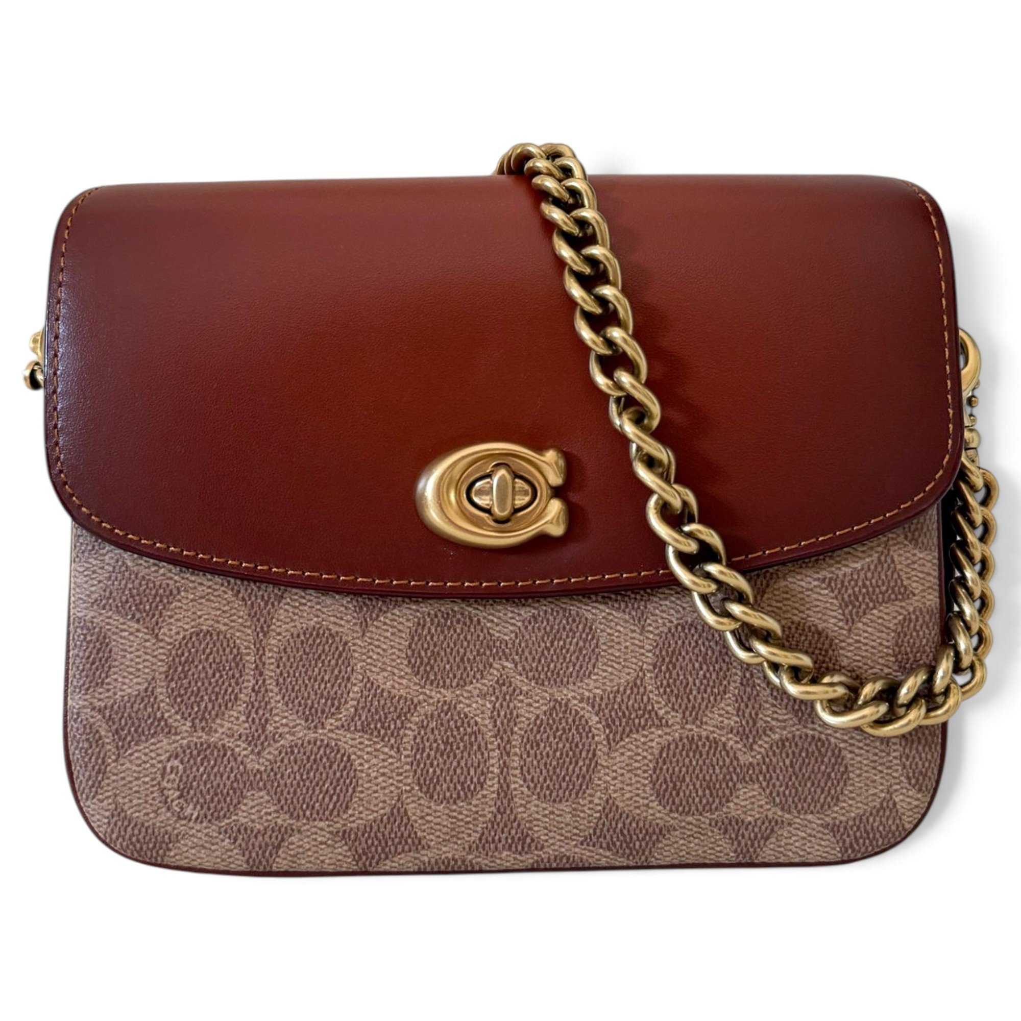 Coach Cassie leather handbag