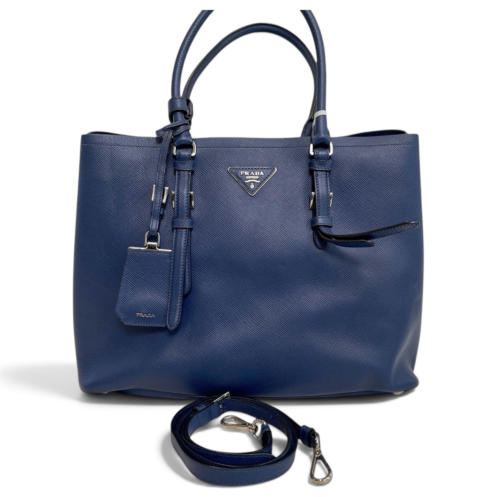 Leather tote
