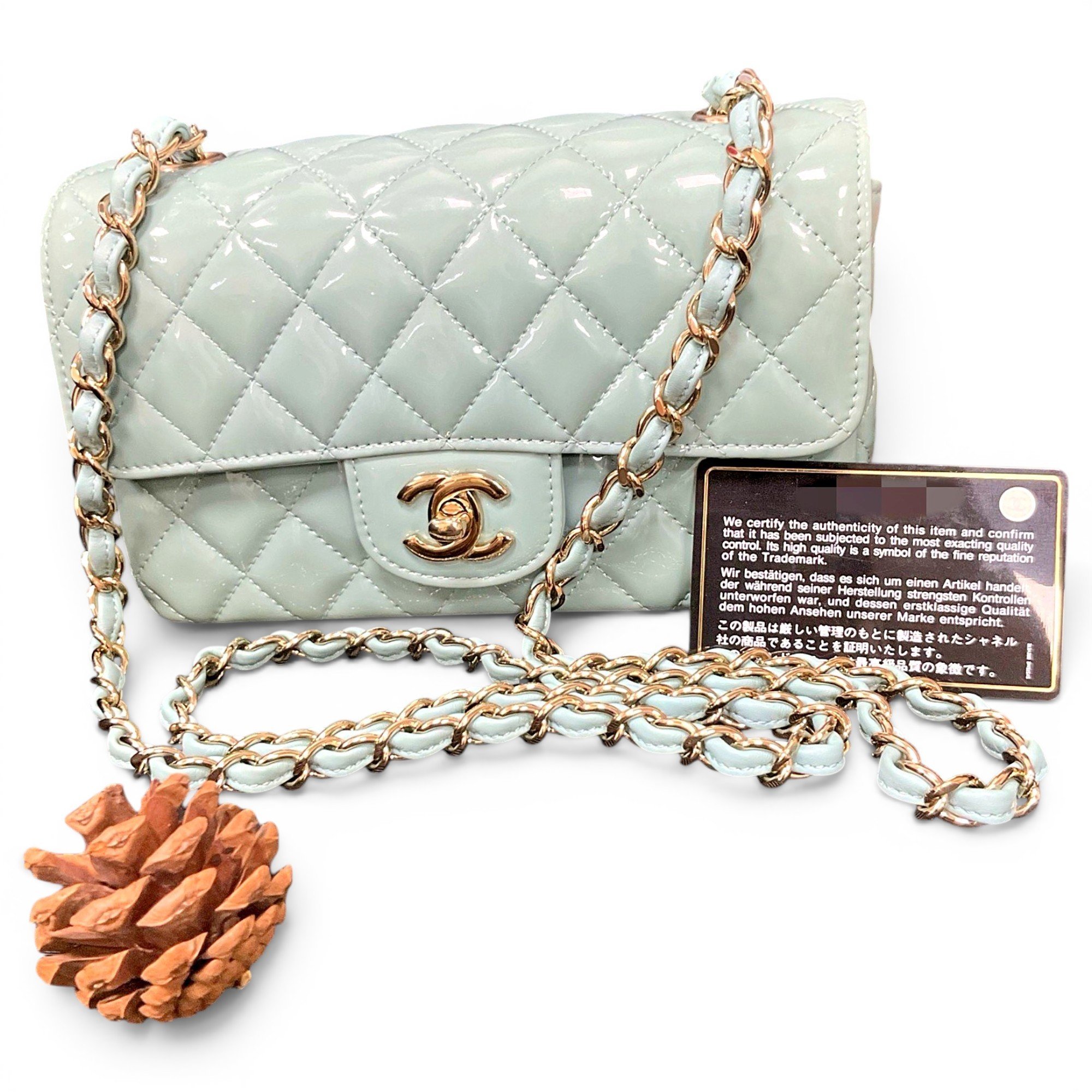 Timeless/Classique patent leather crossbody bag