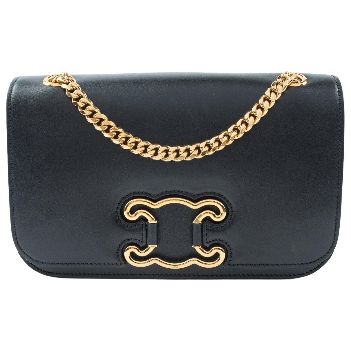 Triomphe leather crossbody bag