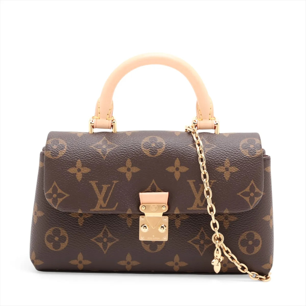 Louis Vuitton Monogram Nano Madeleine M28426 Brown There was an RFID response