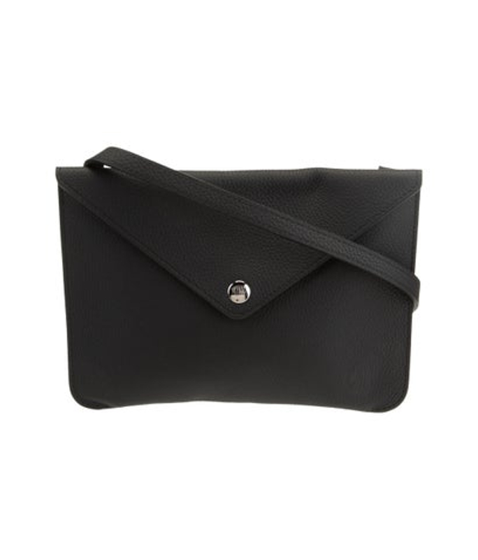 Moynat Leather Messenger Bag