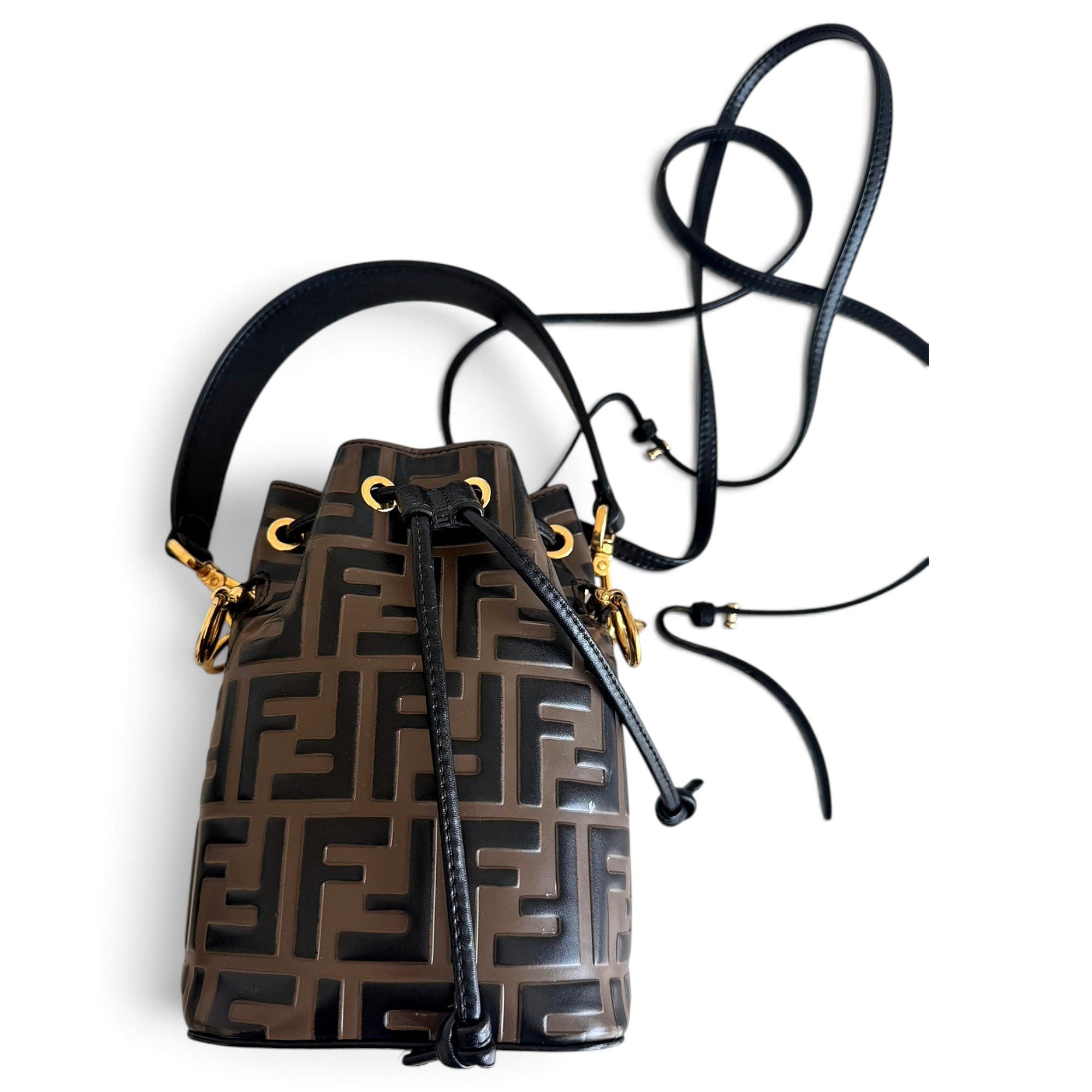 Mon Trésor leather crossbody bag