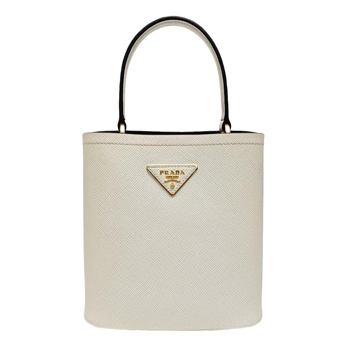 Panier leather handbag