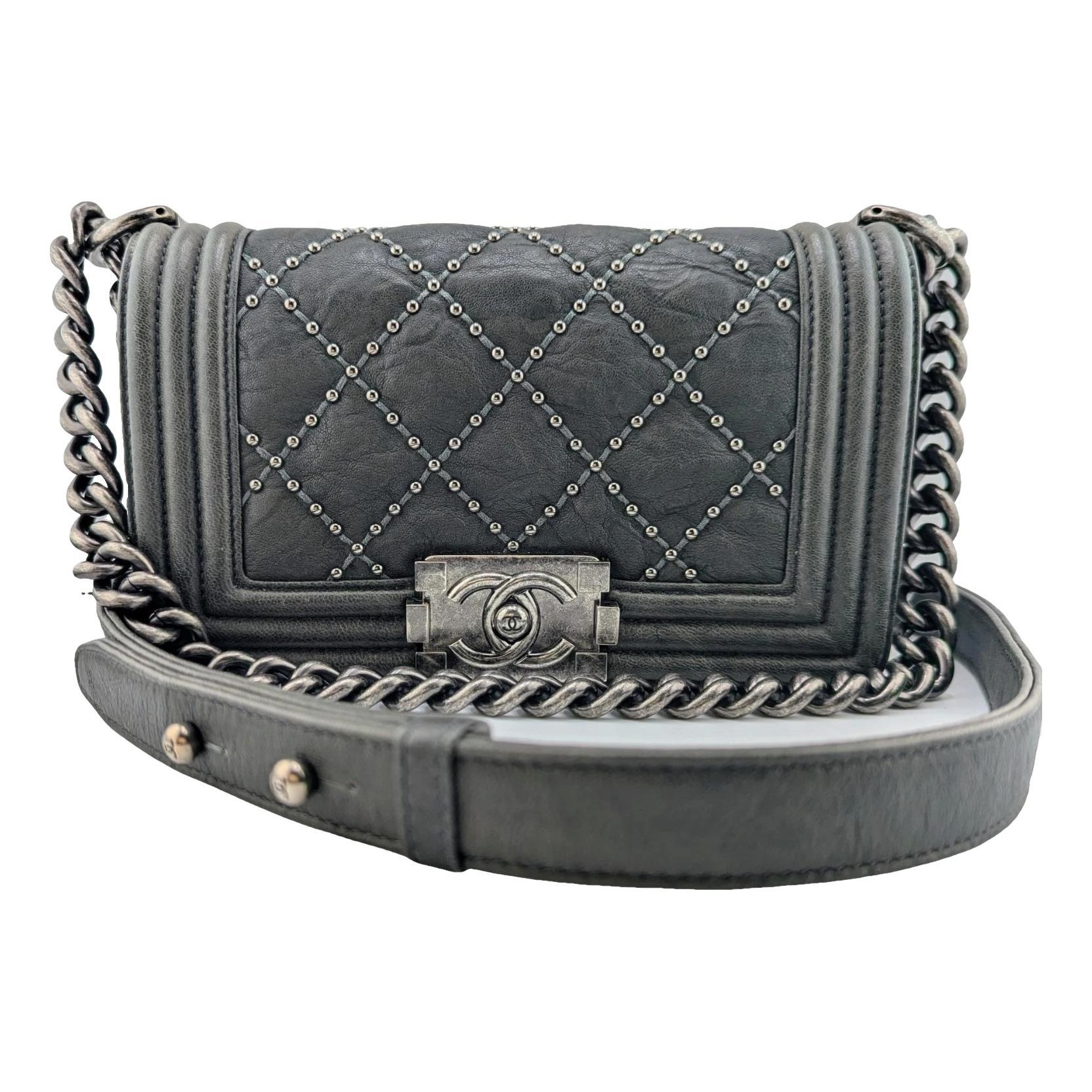 Boy leather handbag