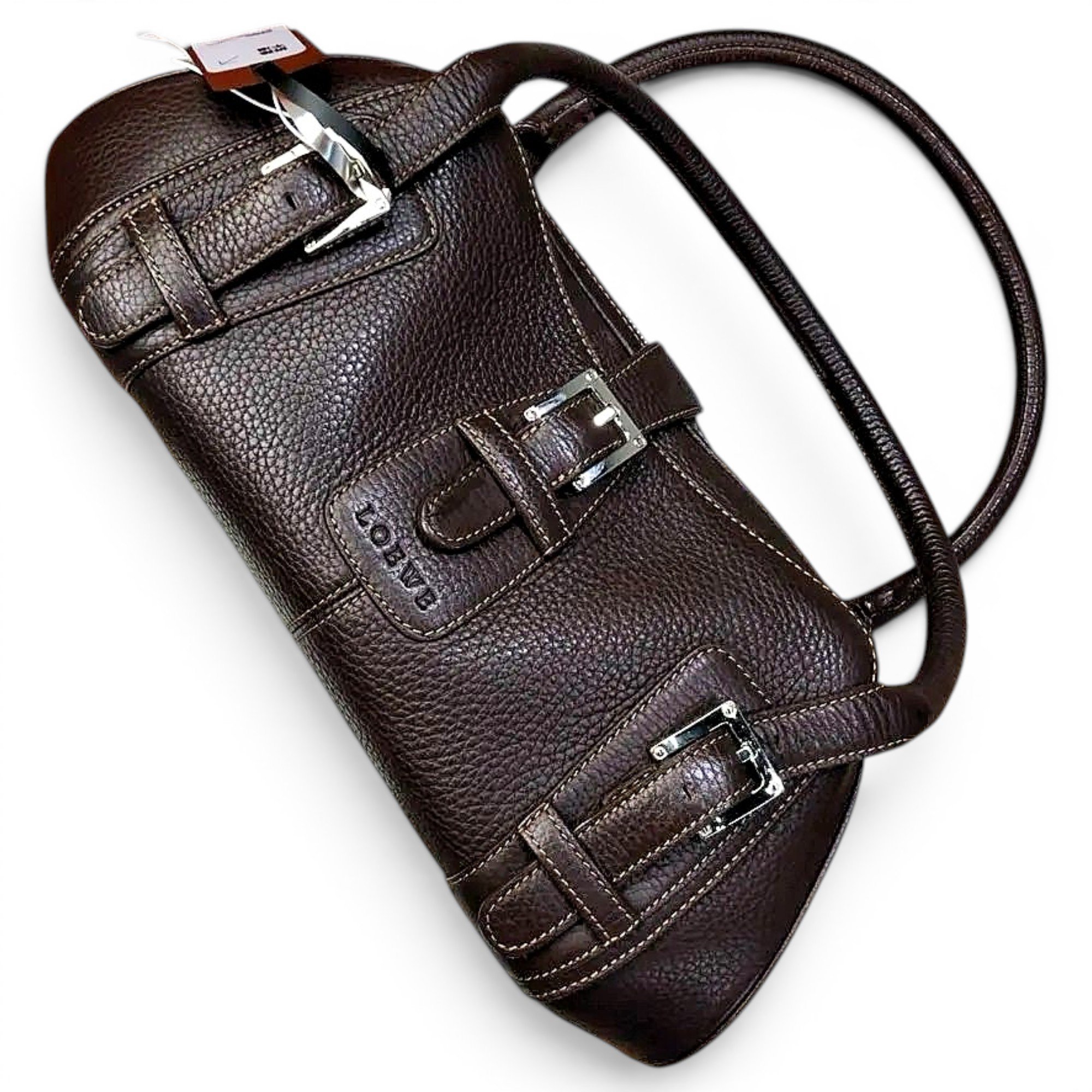 Leather handbag