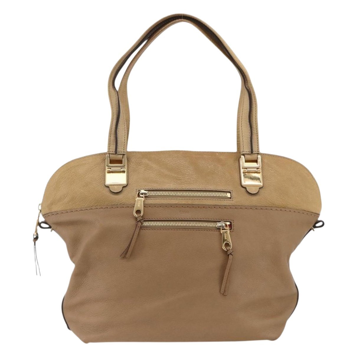Leather tote