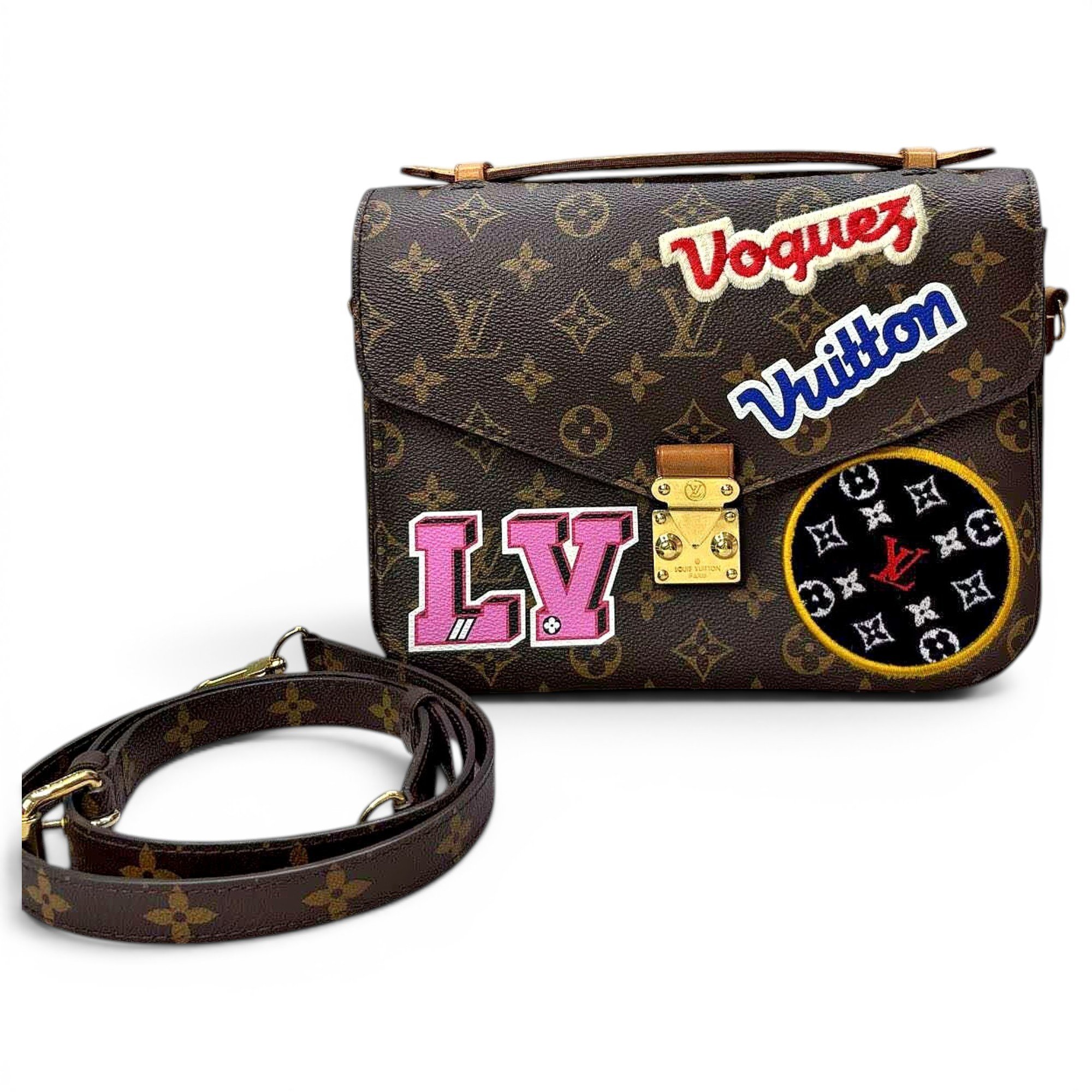 Metis leather handbag