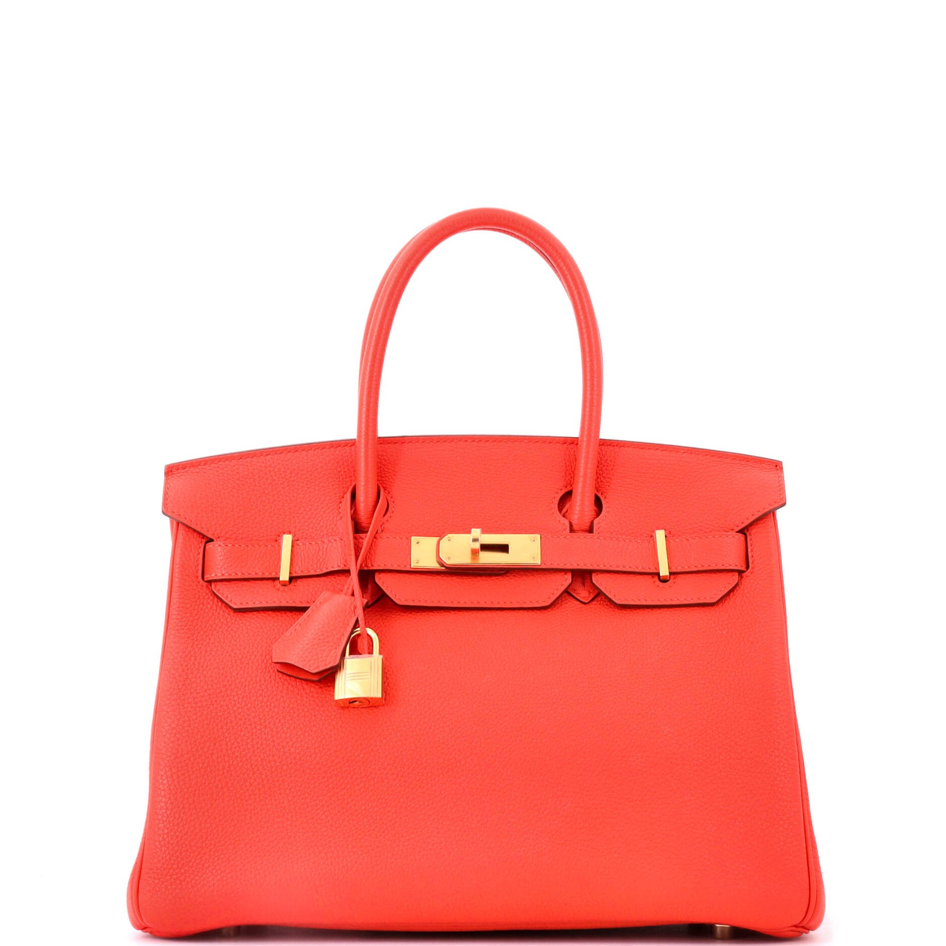 Birkin Handbag Capucine Togo with Gold Hardware 30
