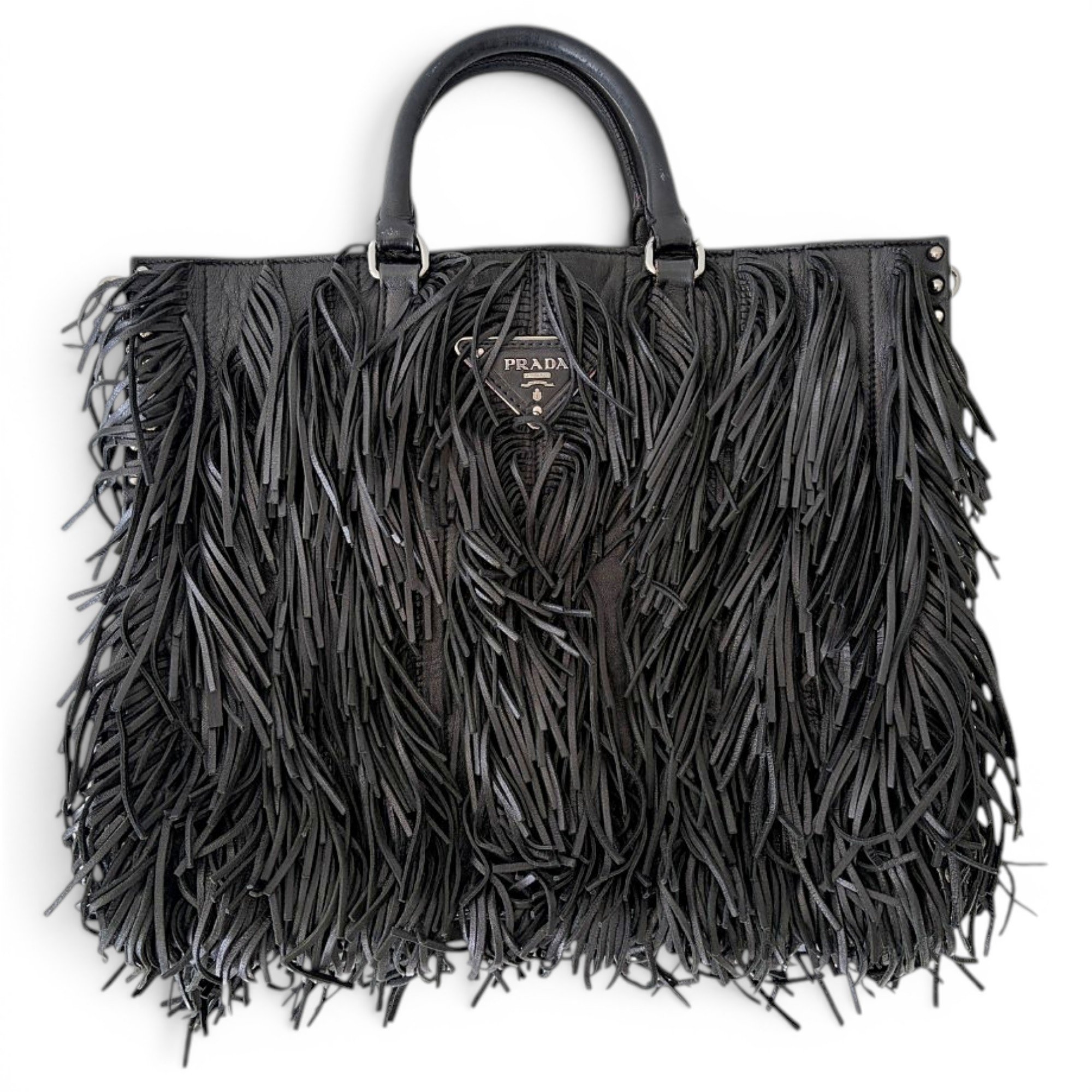 Leather tote