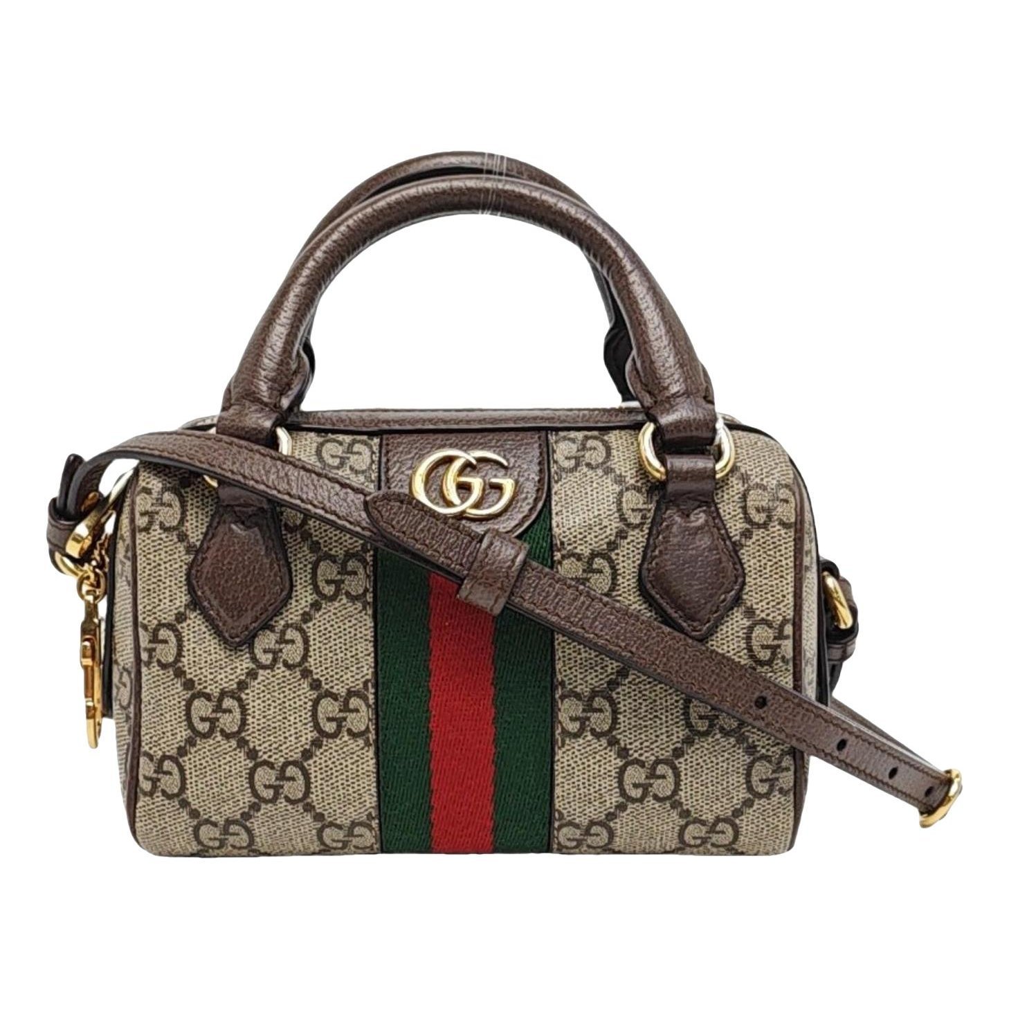 Ophidia leather handbag