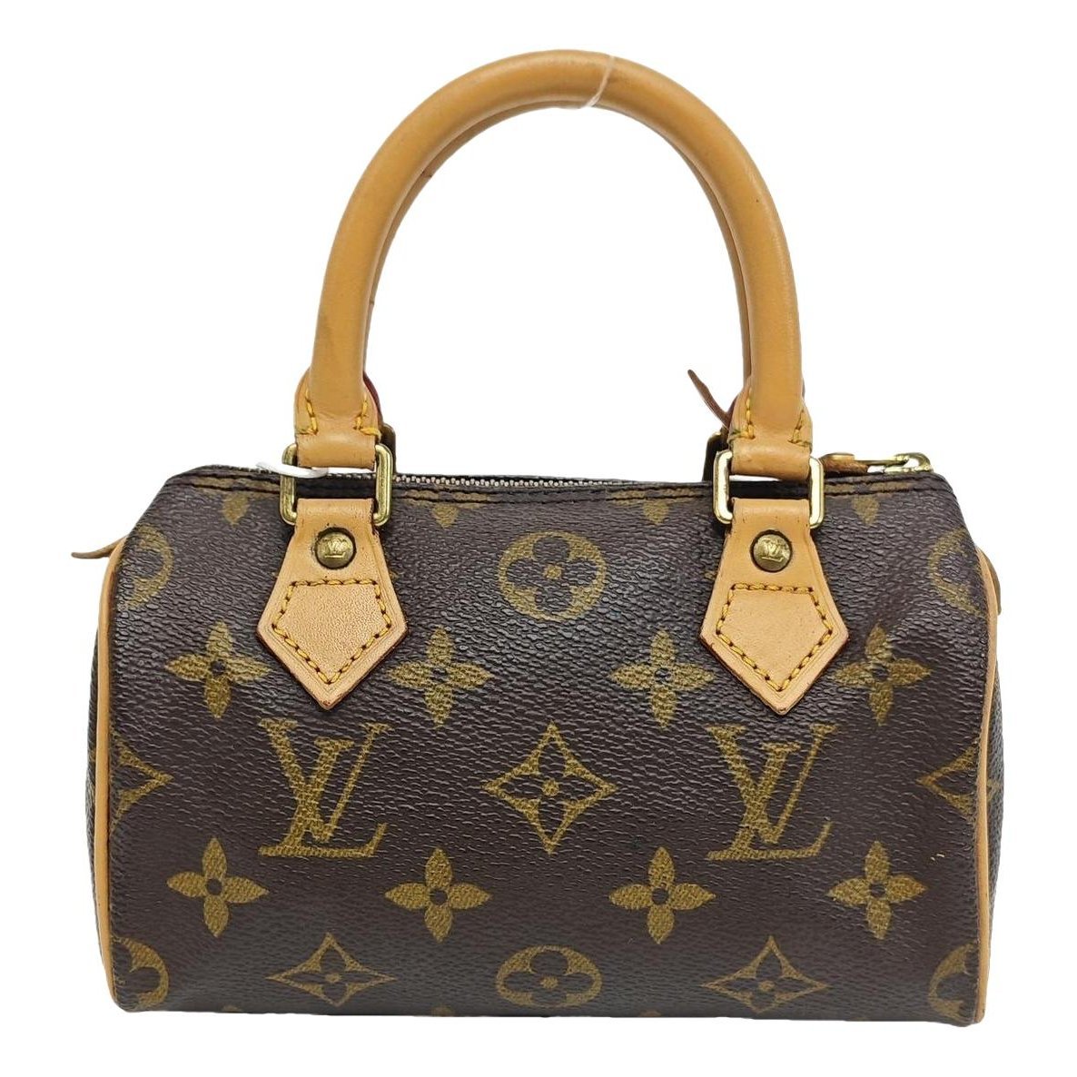 Nano Speedy / Mini HL leather handbag
