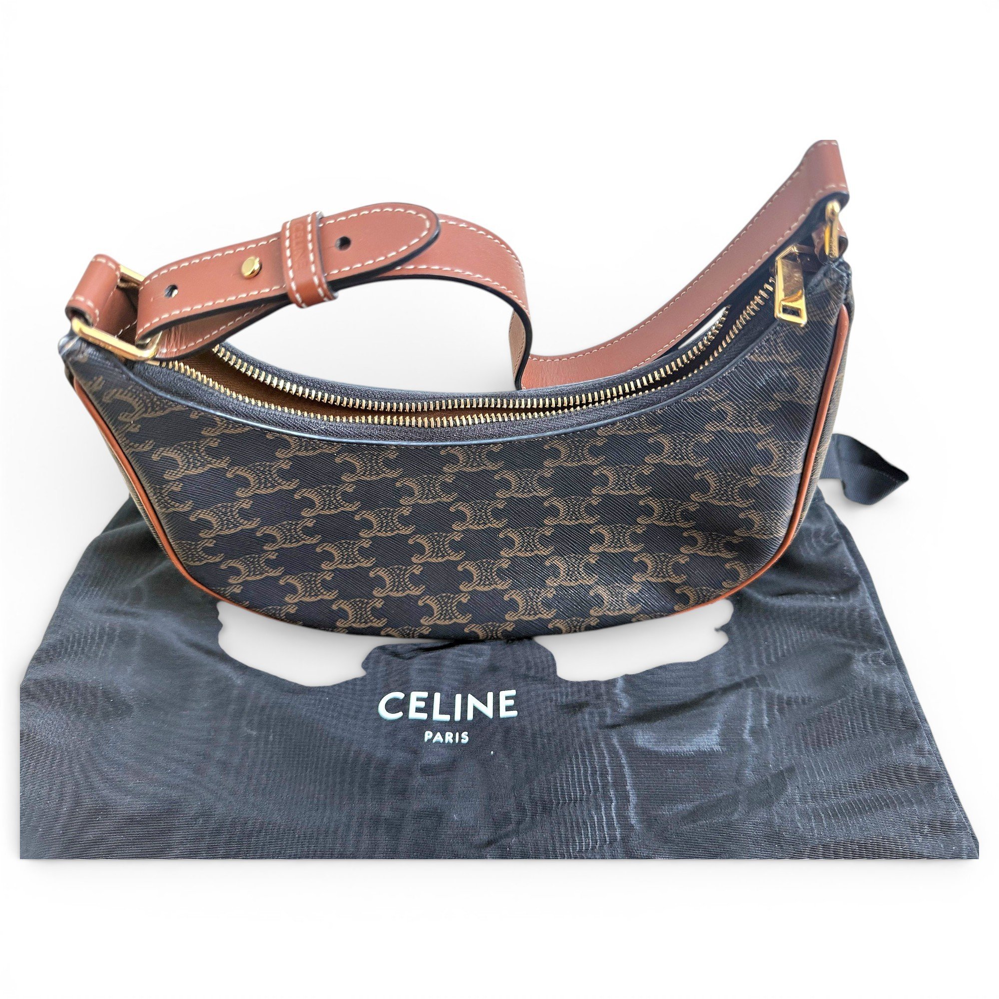 Ava leather handbag