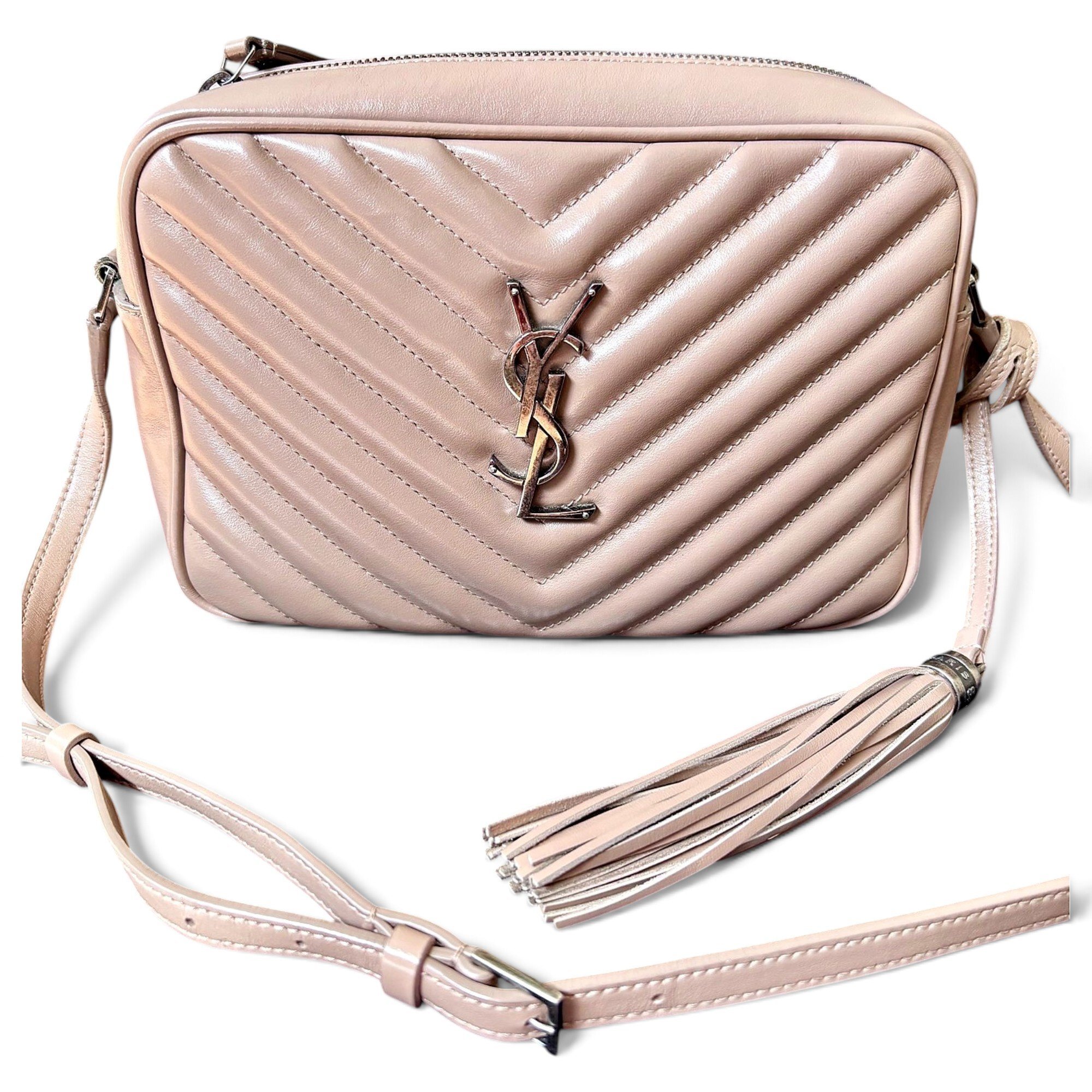 Lou leather crossbody bag