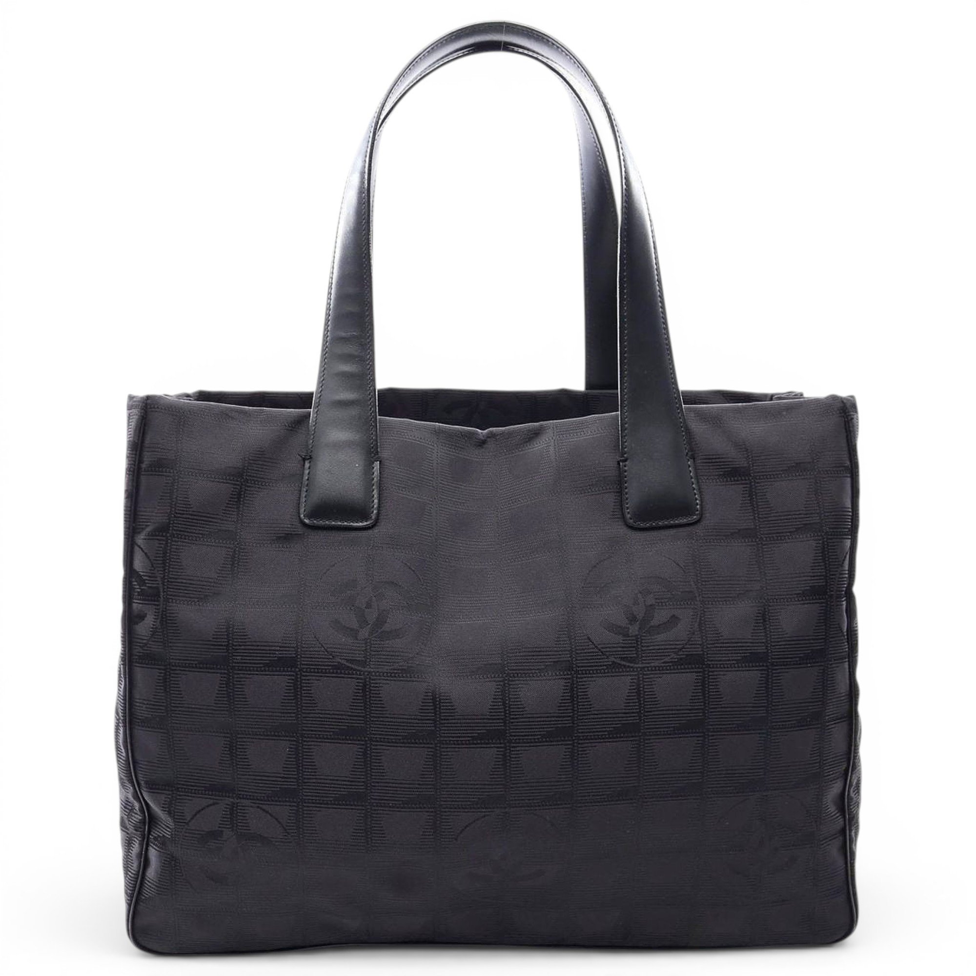 Leather tote
