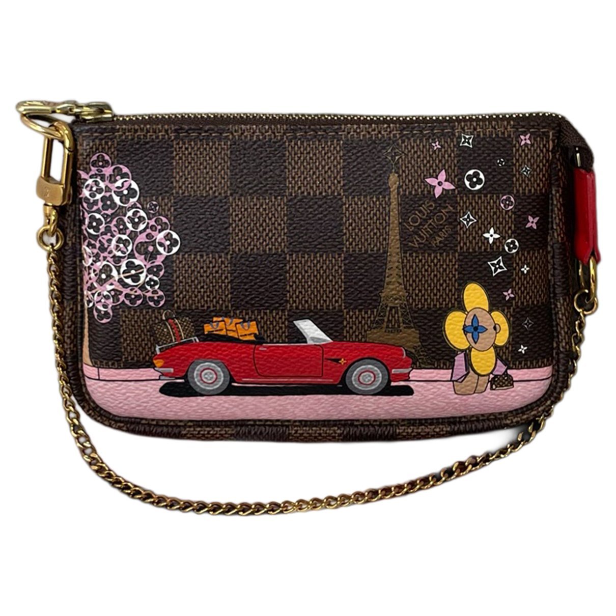 Pochette Accessoire leather handbag