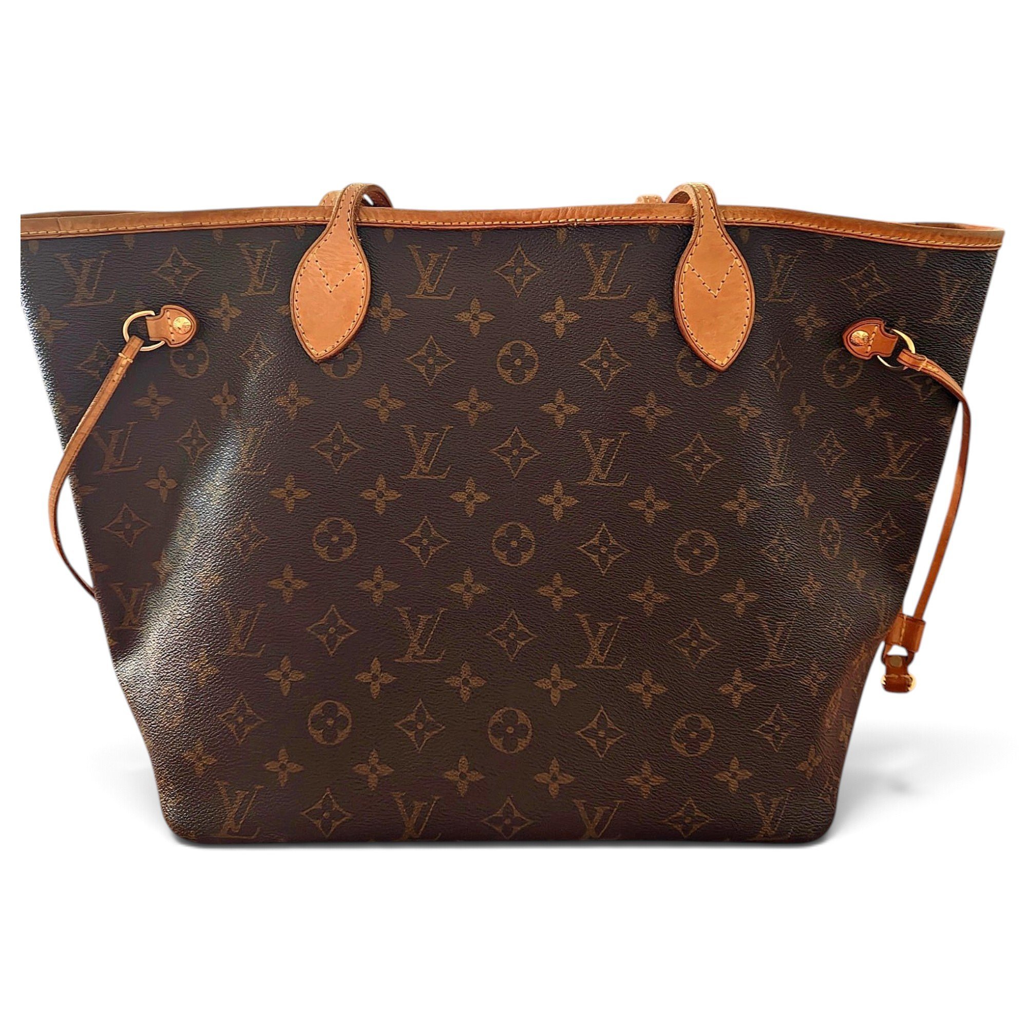 Neverfull leather tote