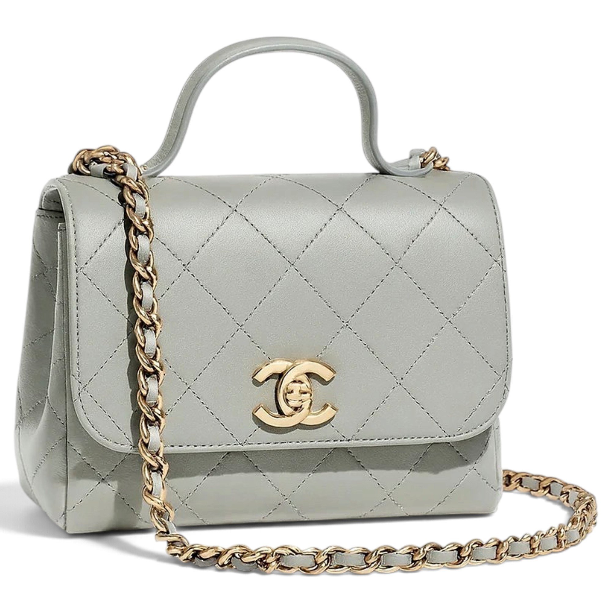 Coco Handle leather handbag