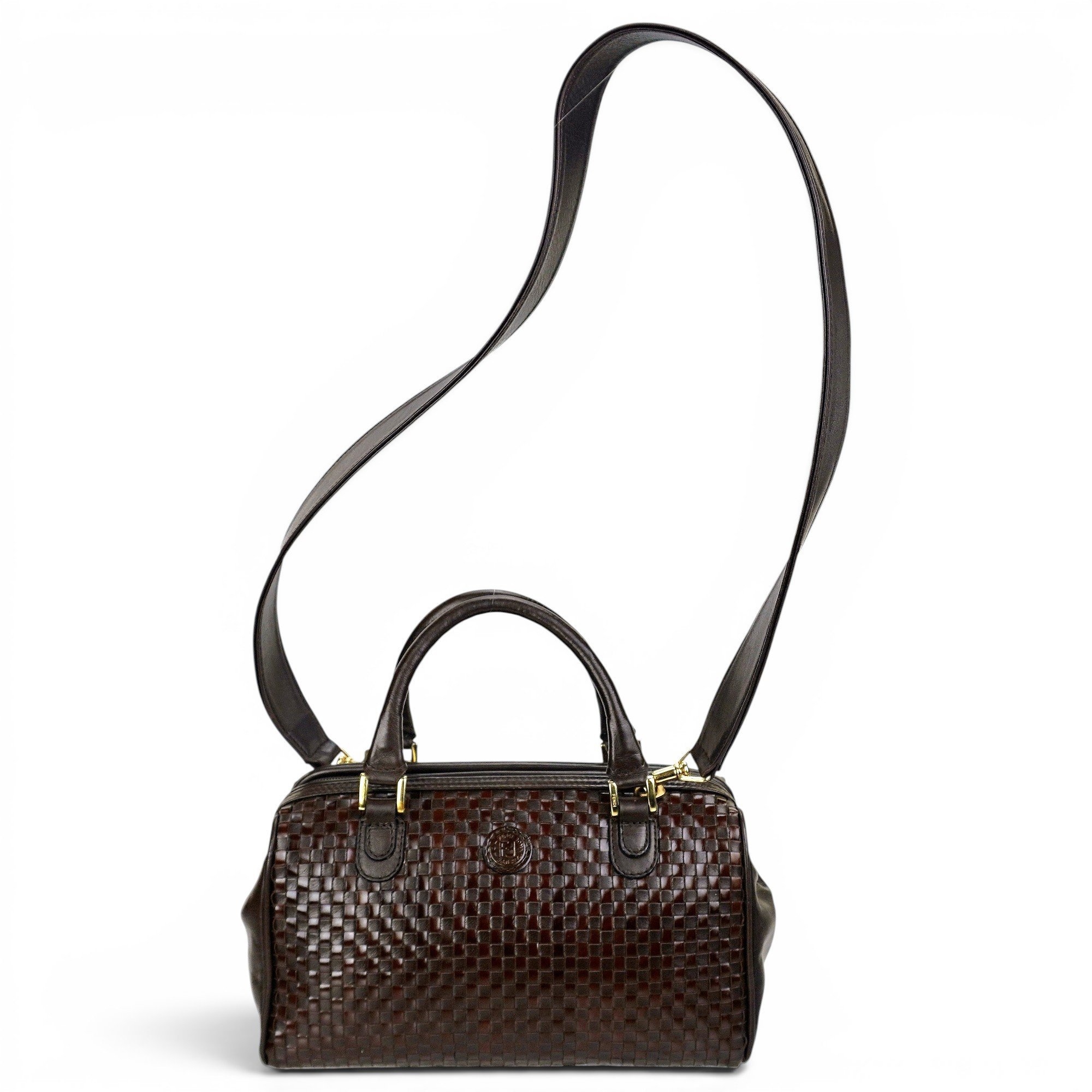 Leather crossbody bag
