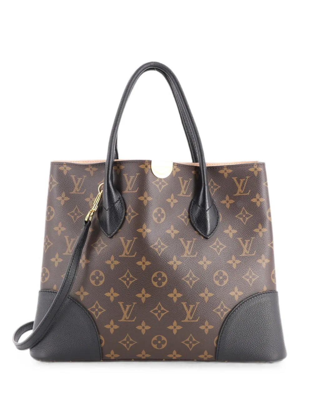 Flandrin Handbag Monogram Canvas and Leather tote bag