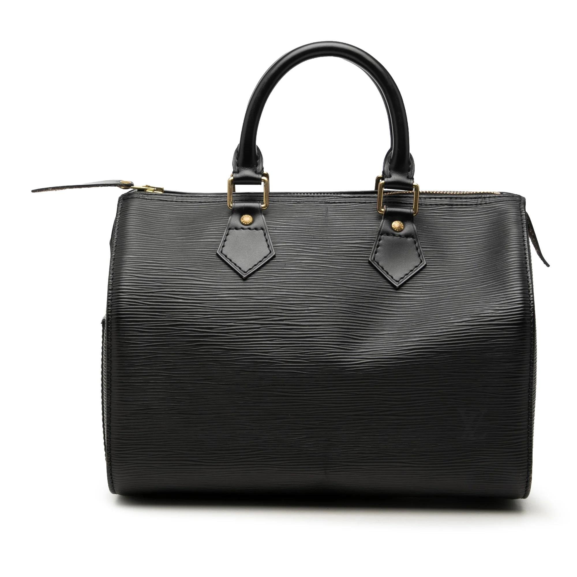 Speedy leather bag